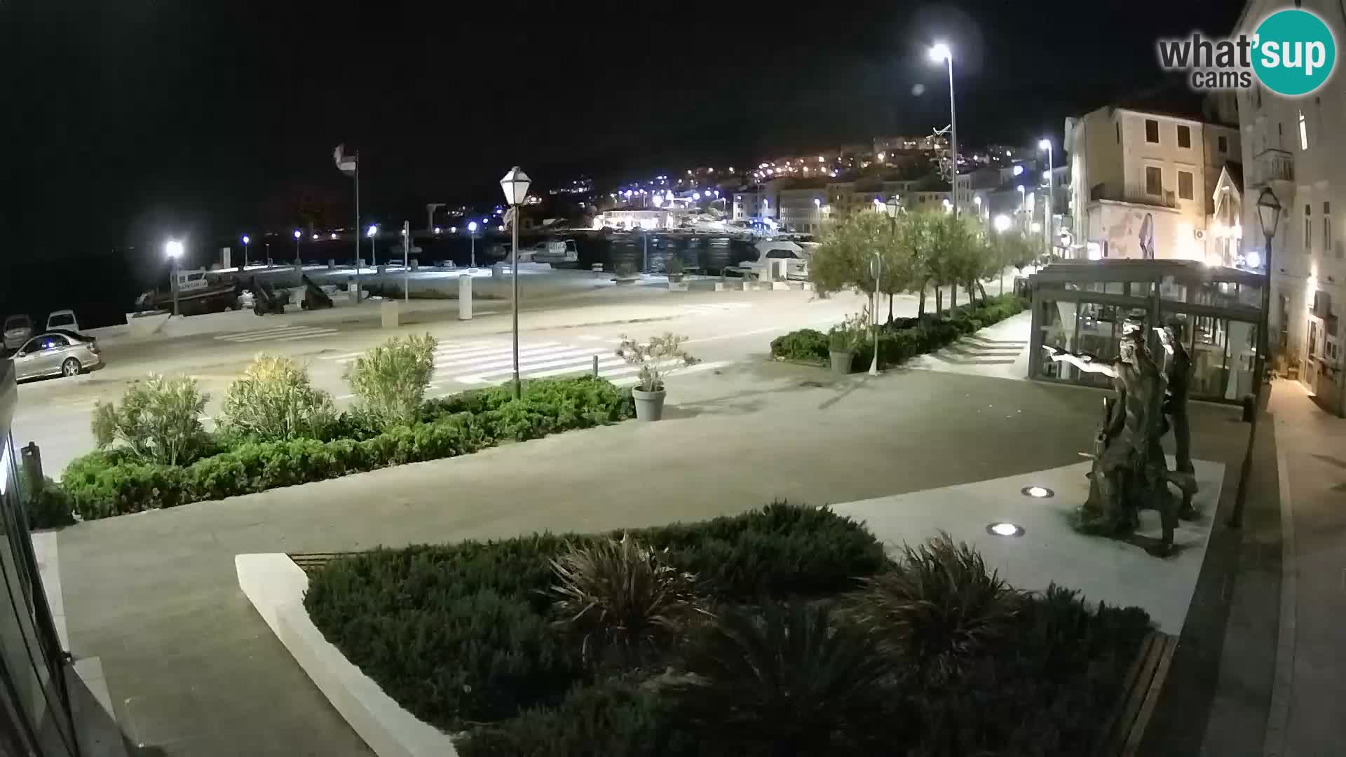 Spletna kamera v živo Senj riva – Hrvaška