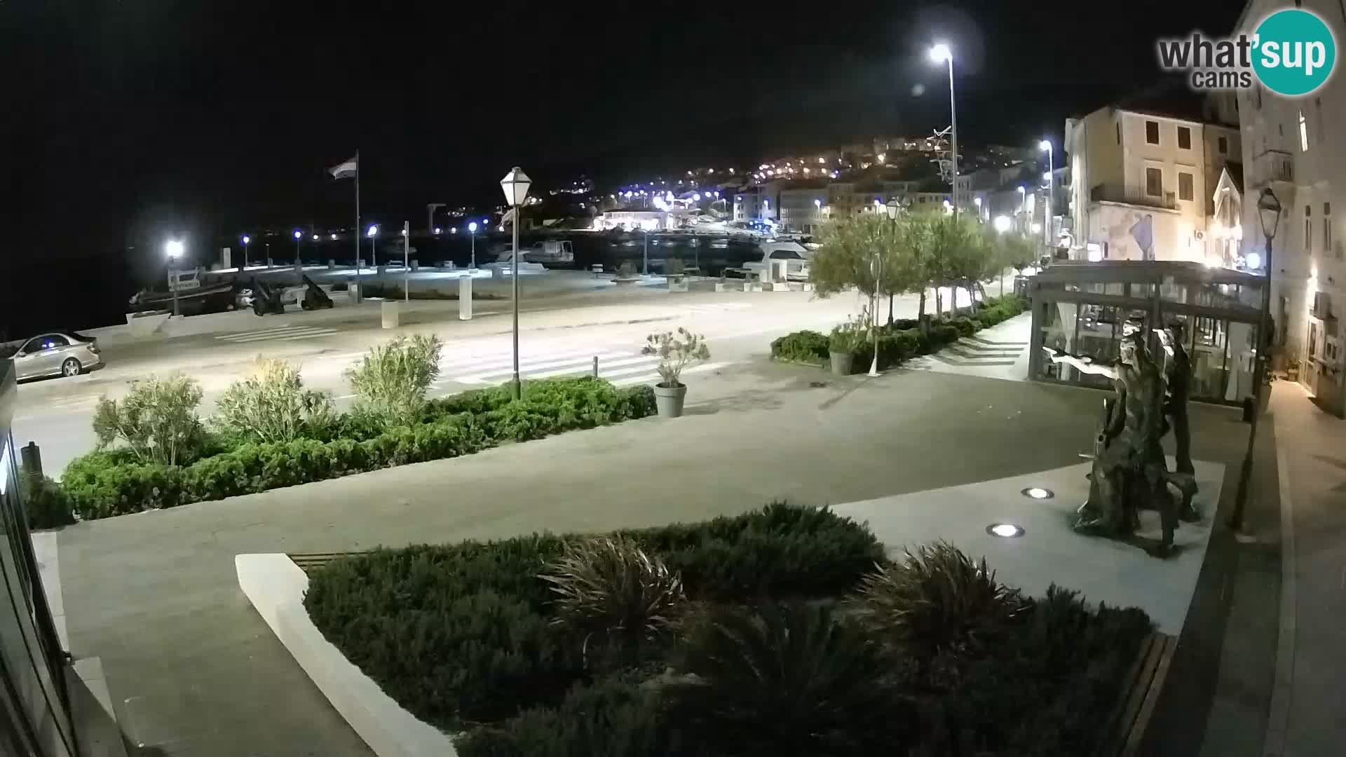 Live webcam Senj riva – seafront – Croatia