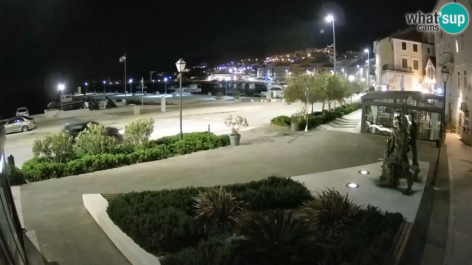 Live webcam Senj riva – seafront – Croatia