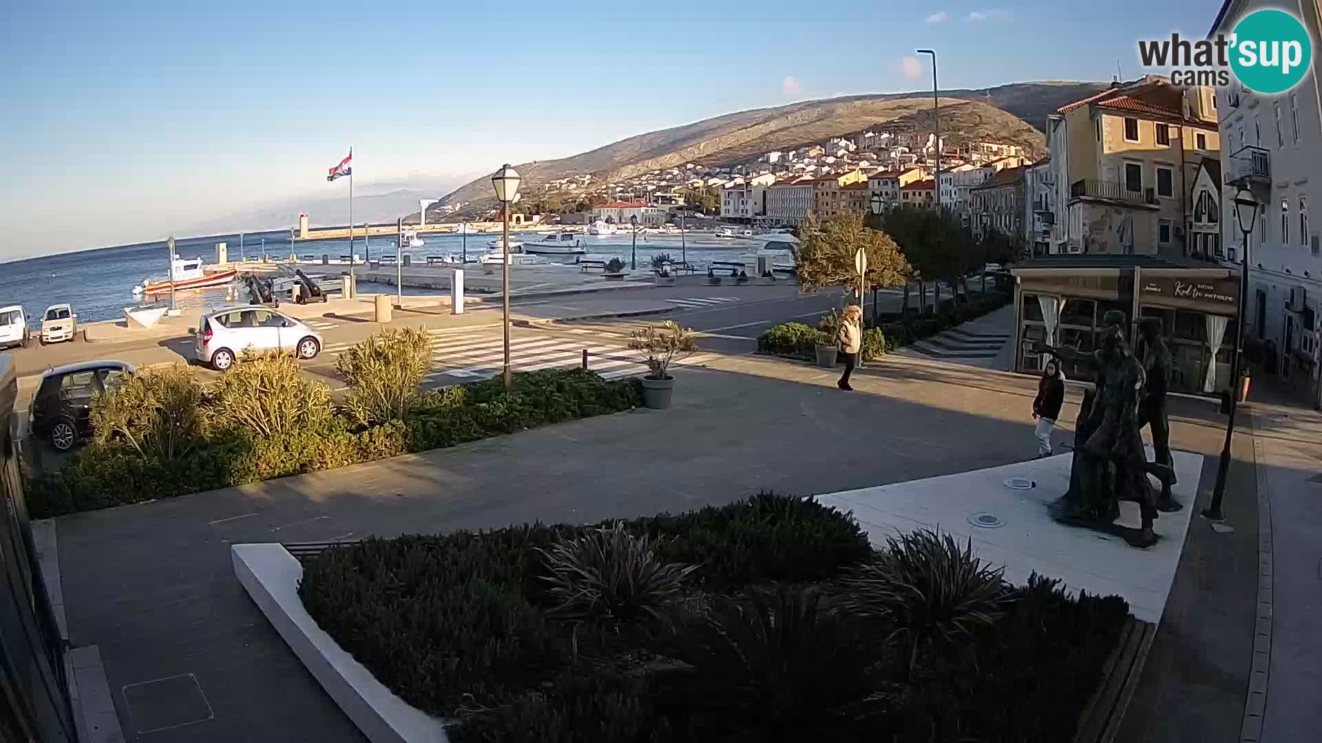 Live webcam Senj riva – fronte mare