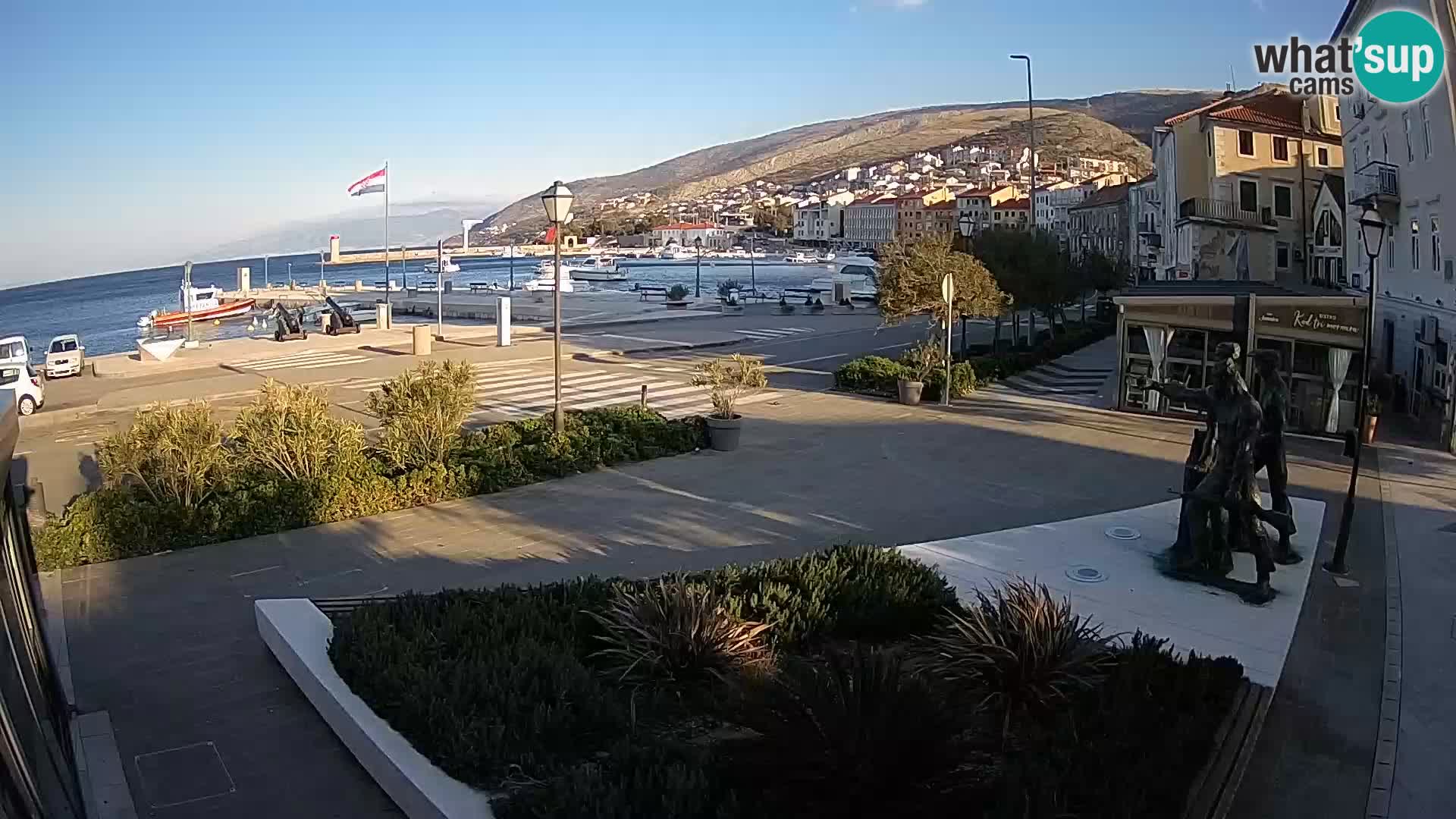 Spletna kamera v živo Senj riva – Hrvaška