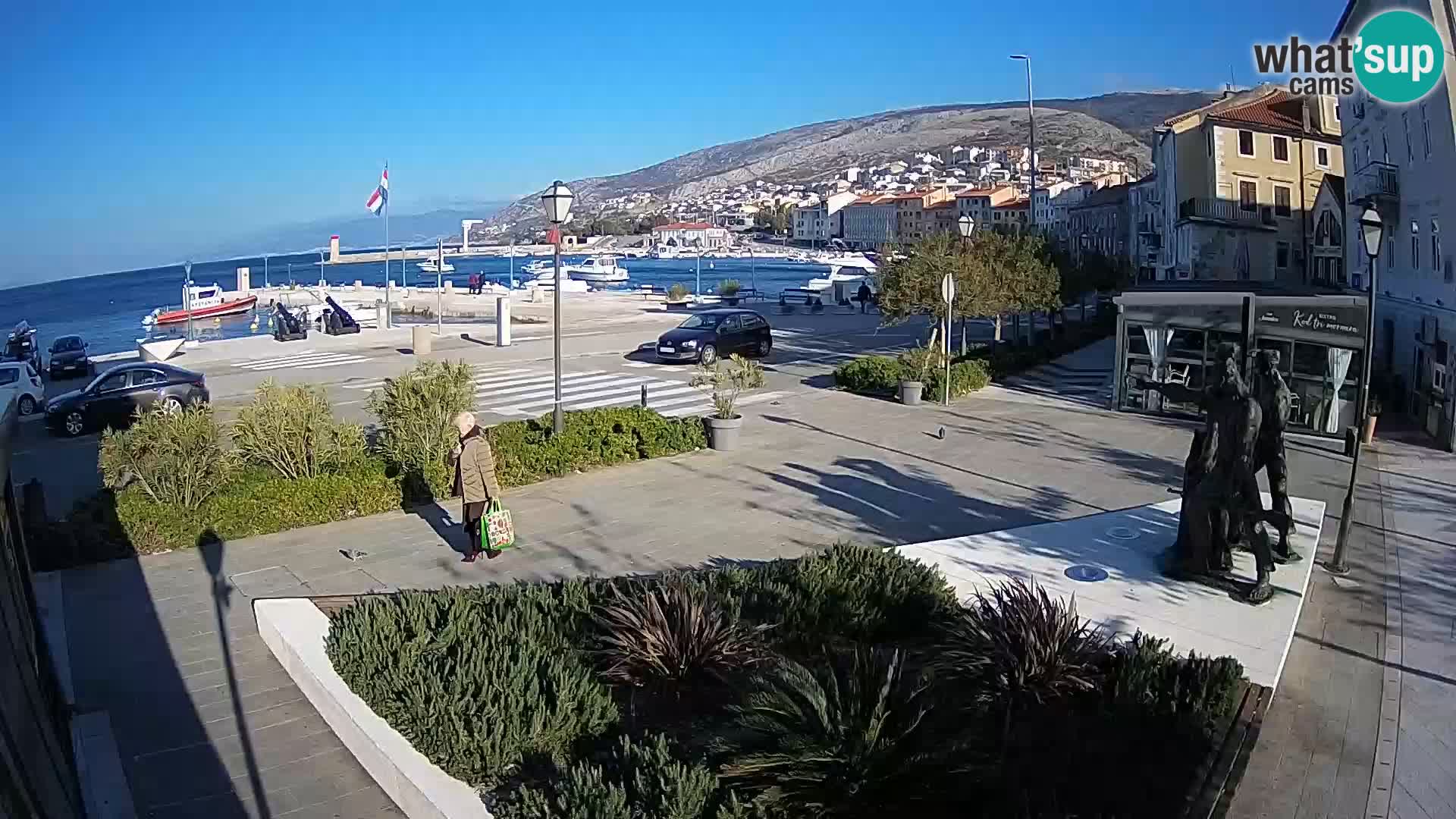 Webcam en vivo Senj riva – paseo marítimo