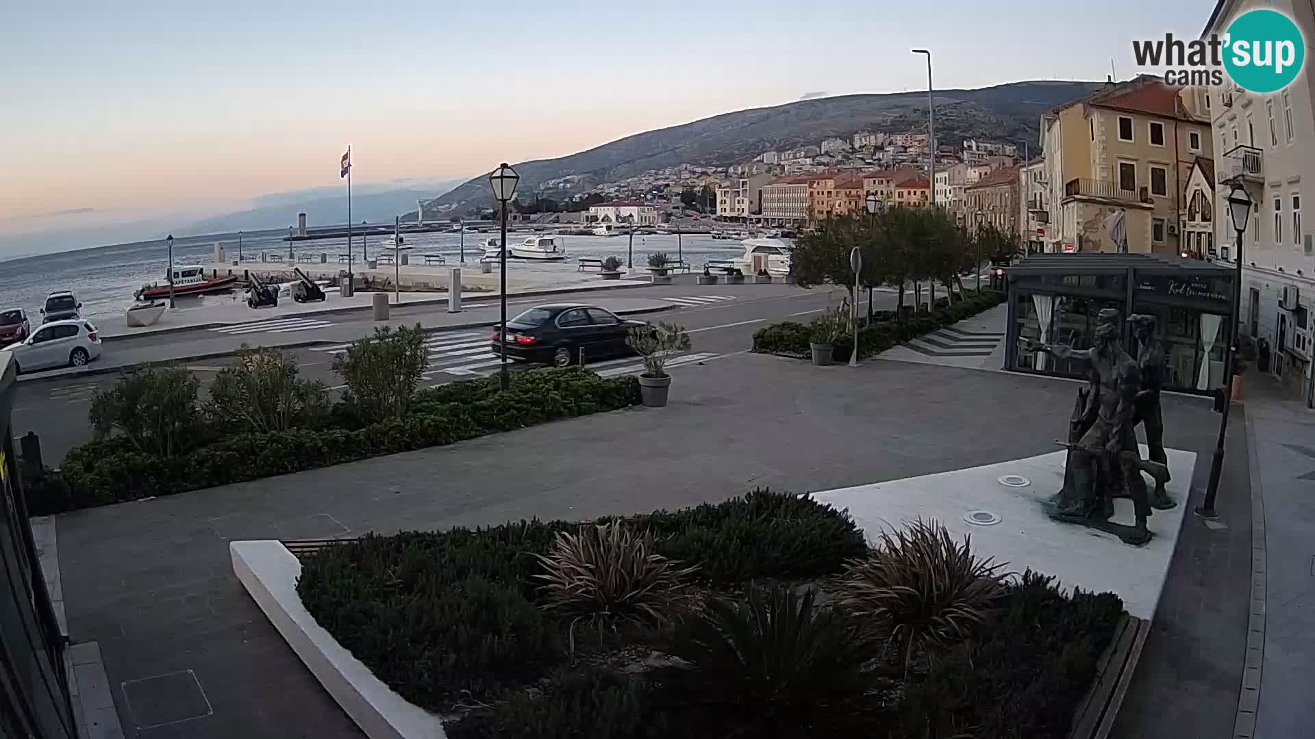 Webcam en vivo Senj riva – paseo marítimo