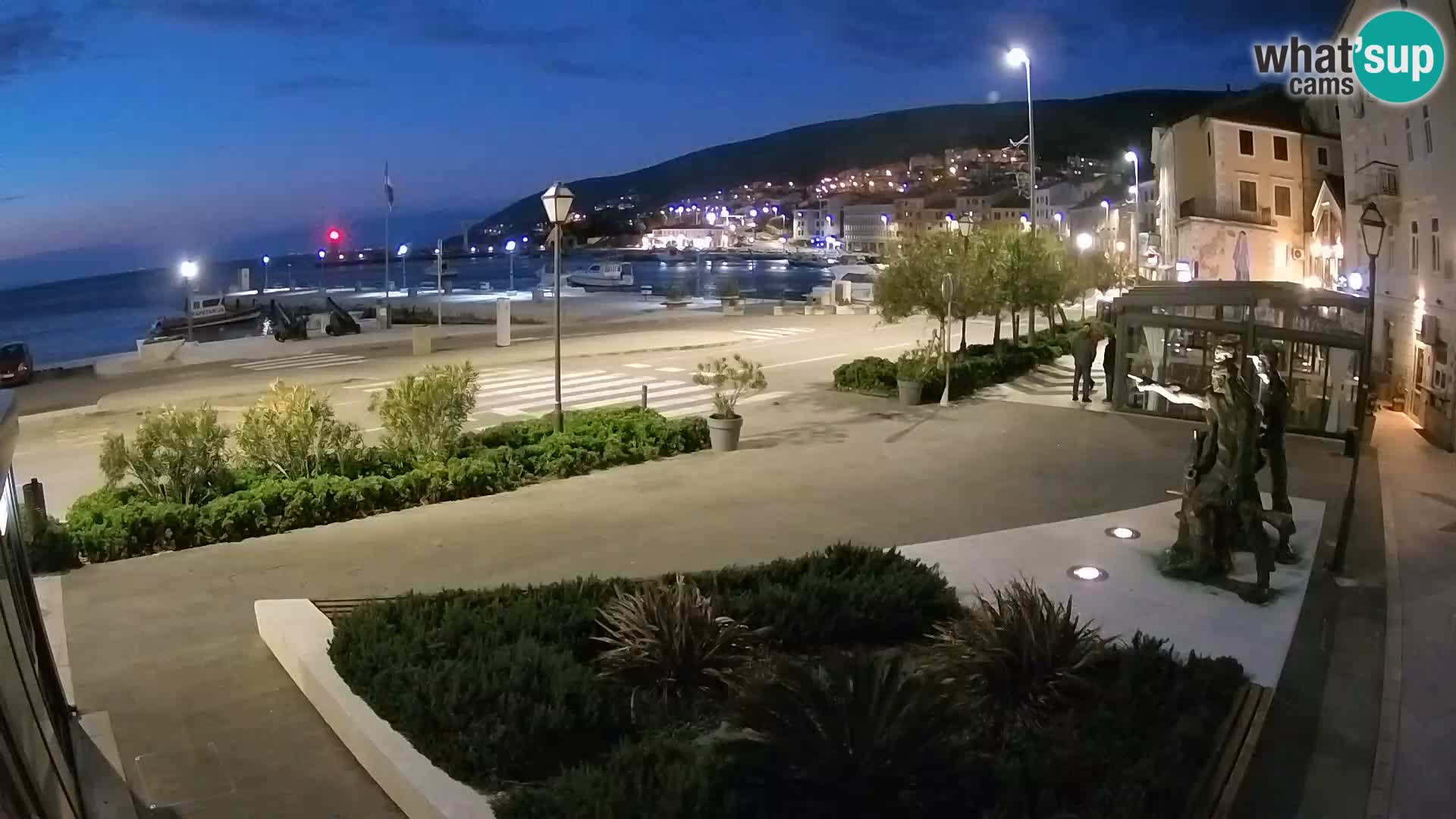 Webcam en vivo Senj riva – paseo marítimo
