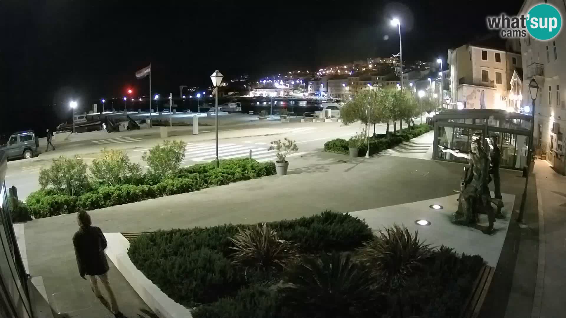 Live webcam Senj riva – fronte mare