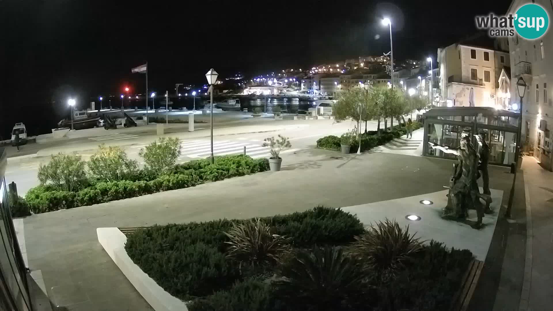 Spletna kamera v živo Senj riva – Hrvaška