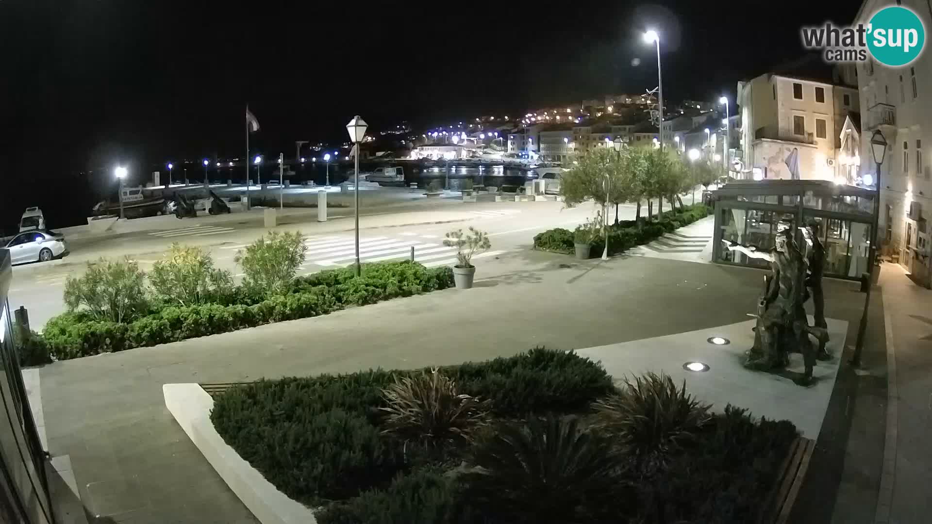 Live webcam Senj riva – seafront – Croatia