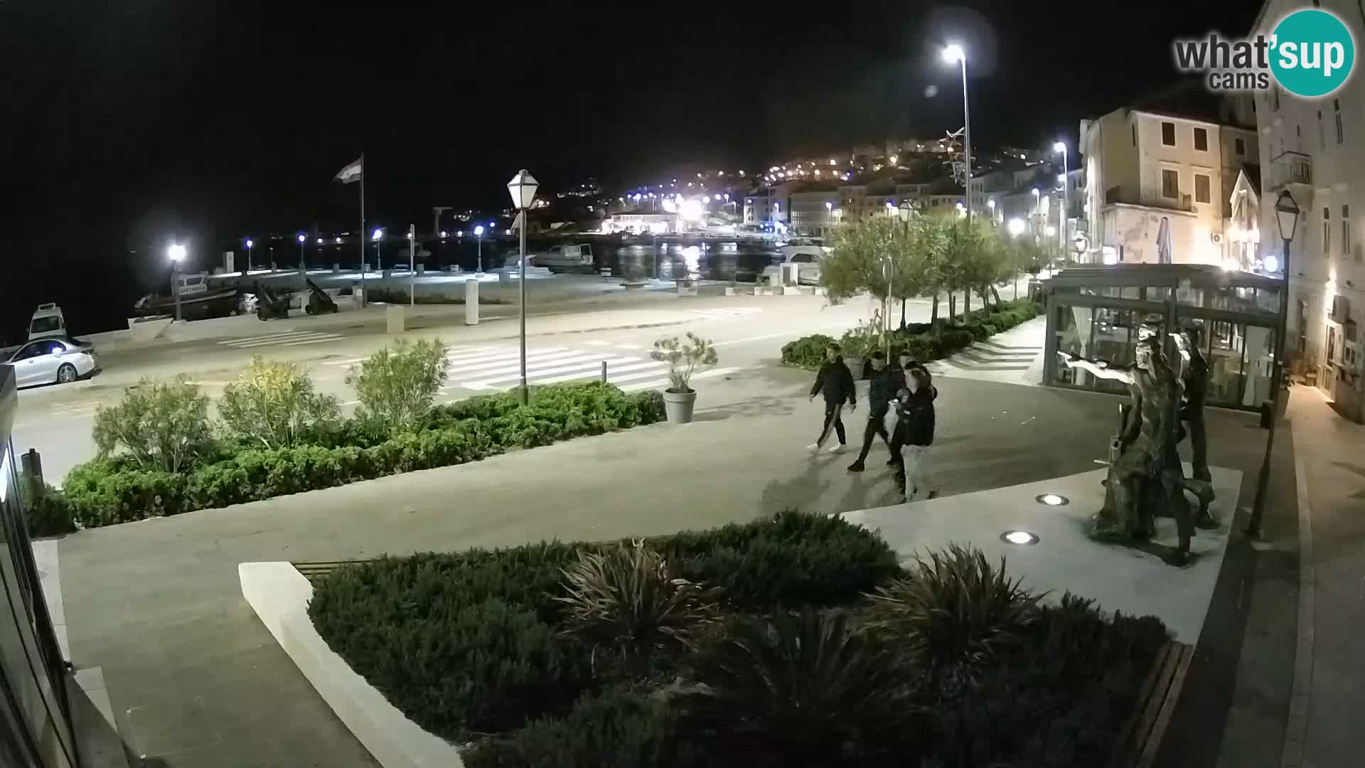 Live webcam Senj riva – fronte mare