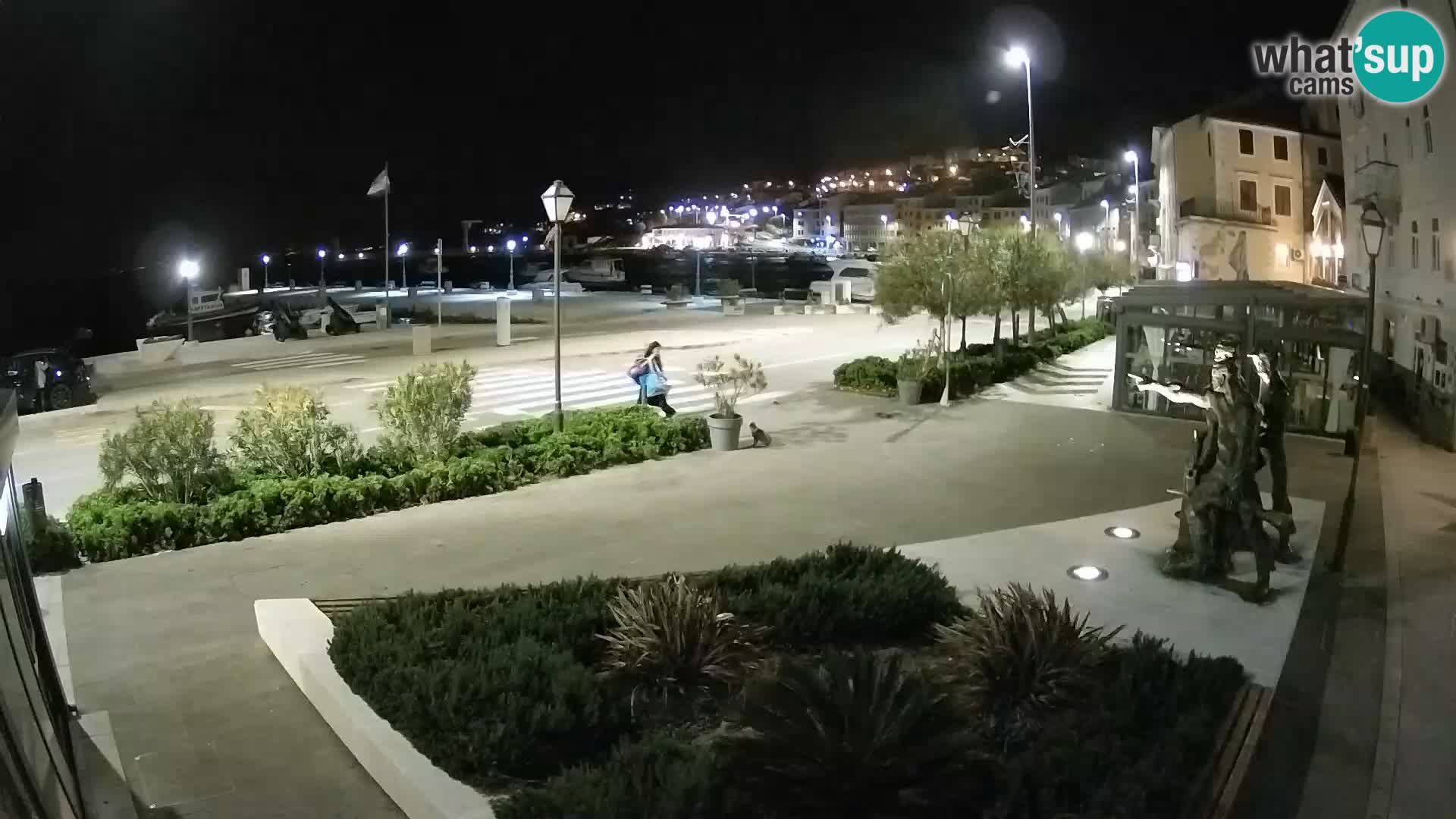 Live webcam Senj riva – seafront – Croatia