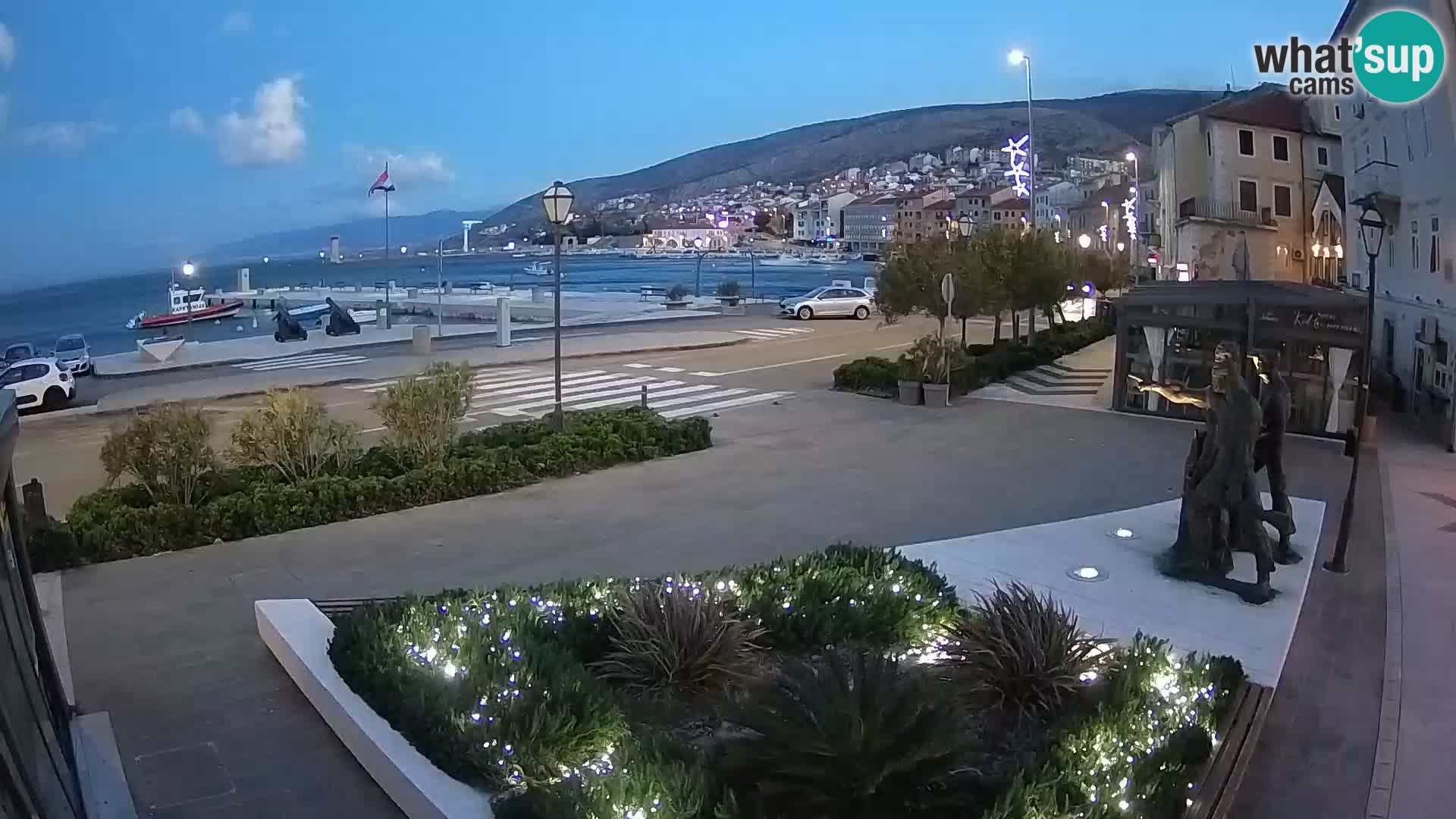 Live webcam Senj riva – fronte mare