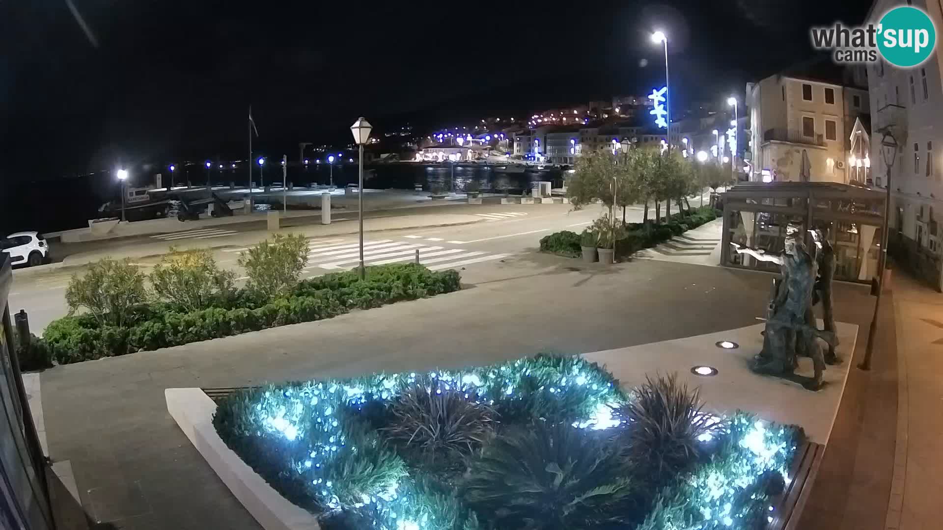 Live webcam Senj riva – seafront – Croatia