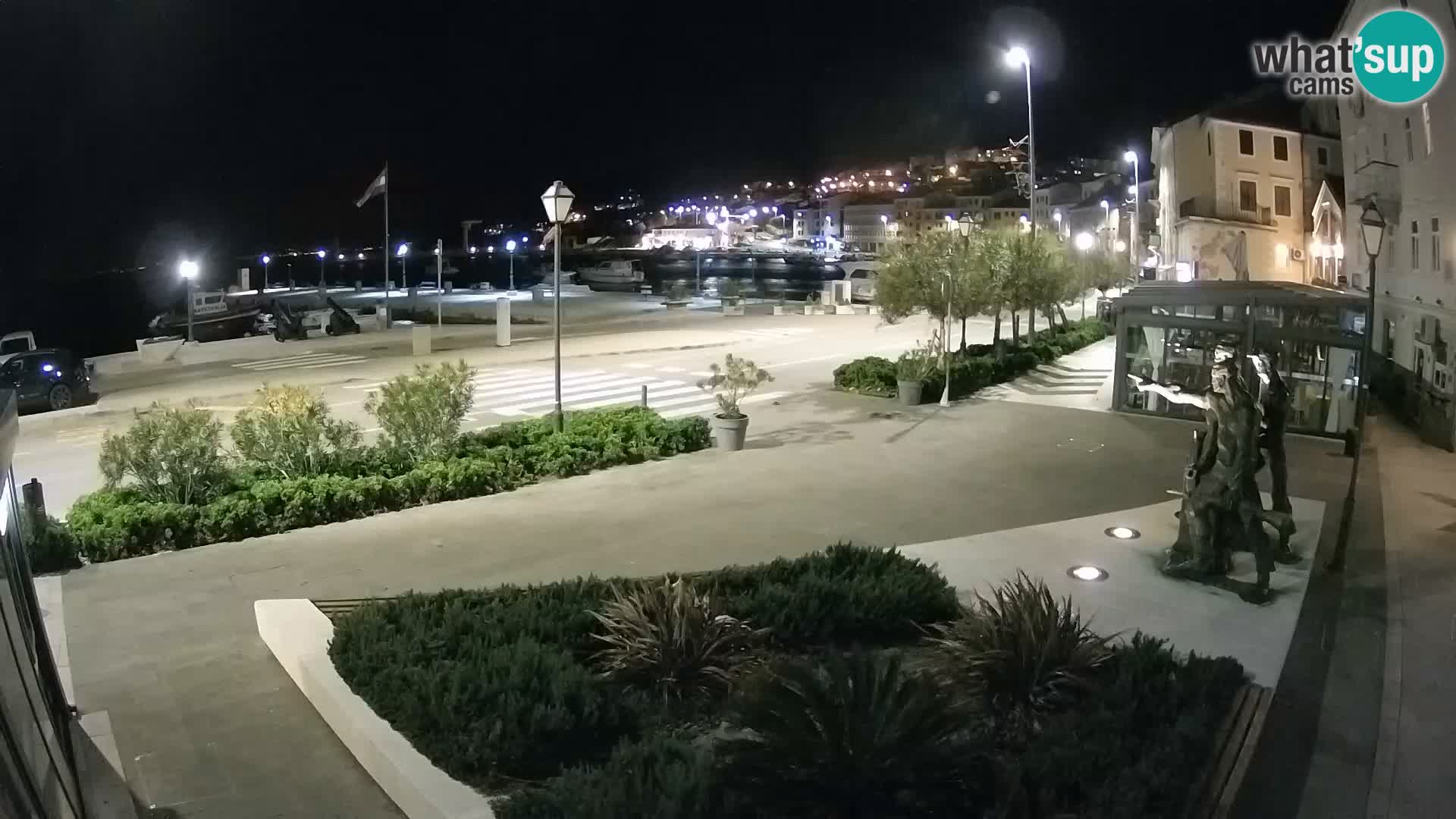 Live webcam Senj riva – fronte mare