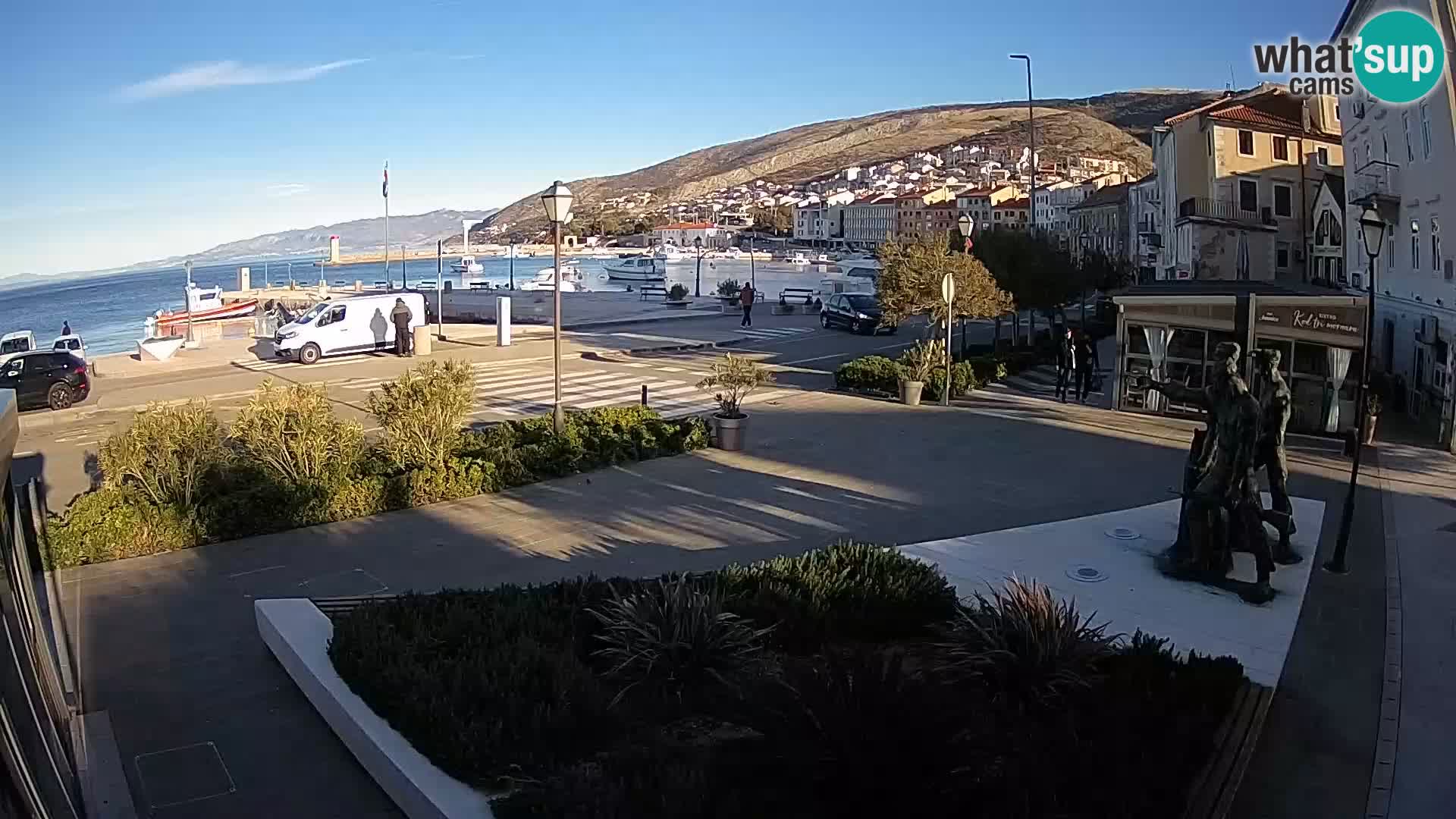 Live webcam Senj riva – fronte mare