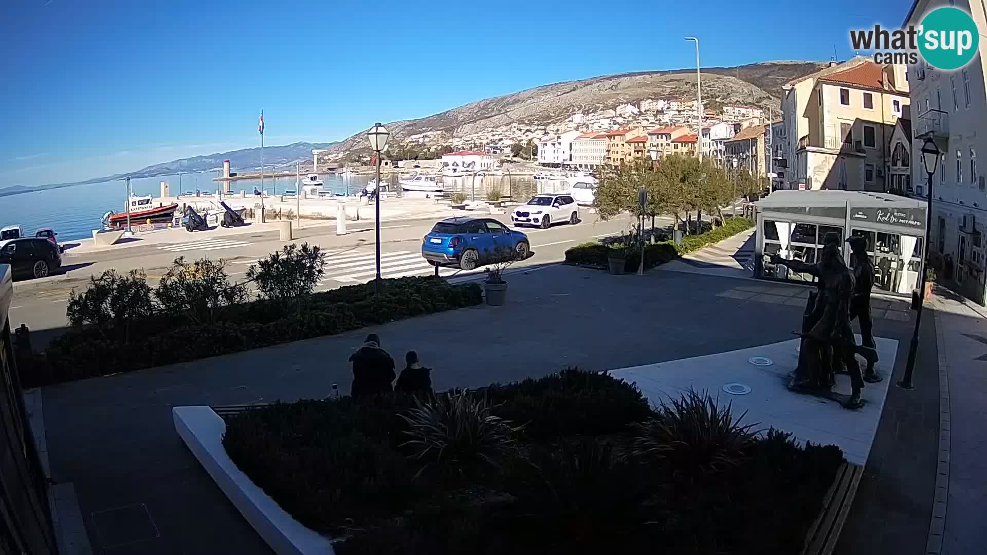 Live-Webcam Senj Riva – direkt am Meer – Kroatien