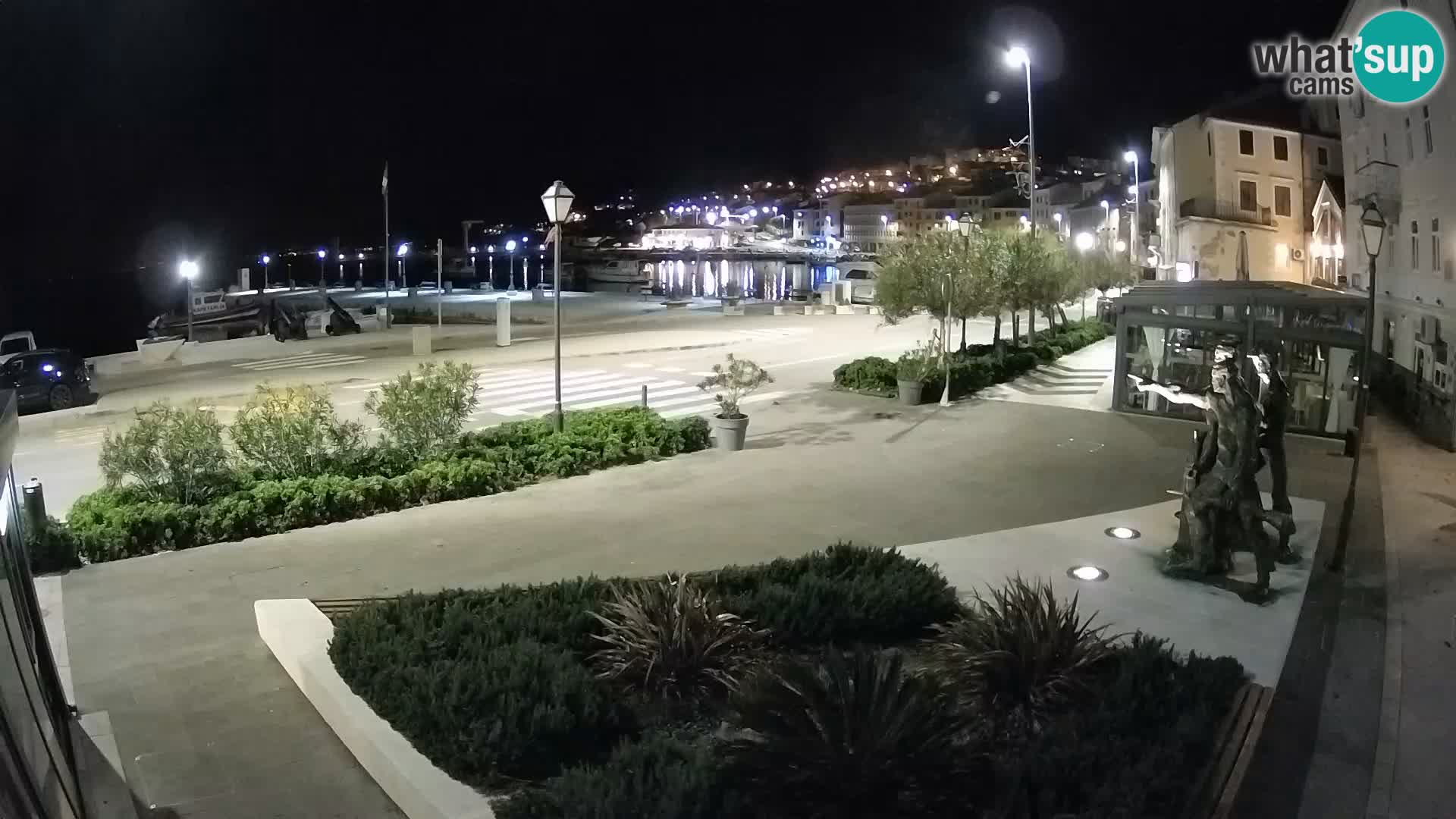 Live webcam Senj riva – seafront – Croatia