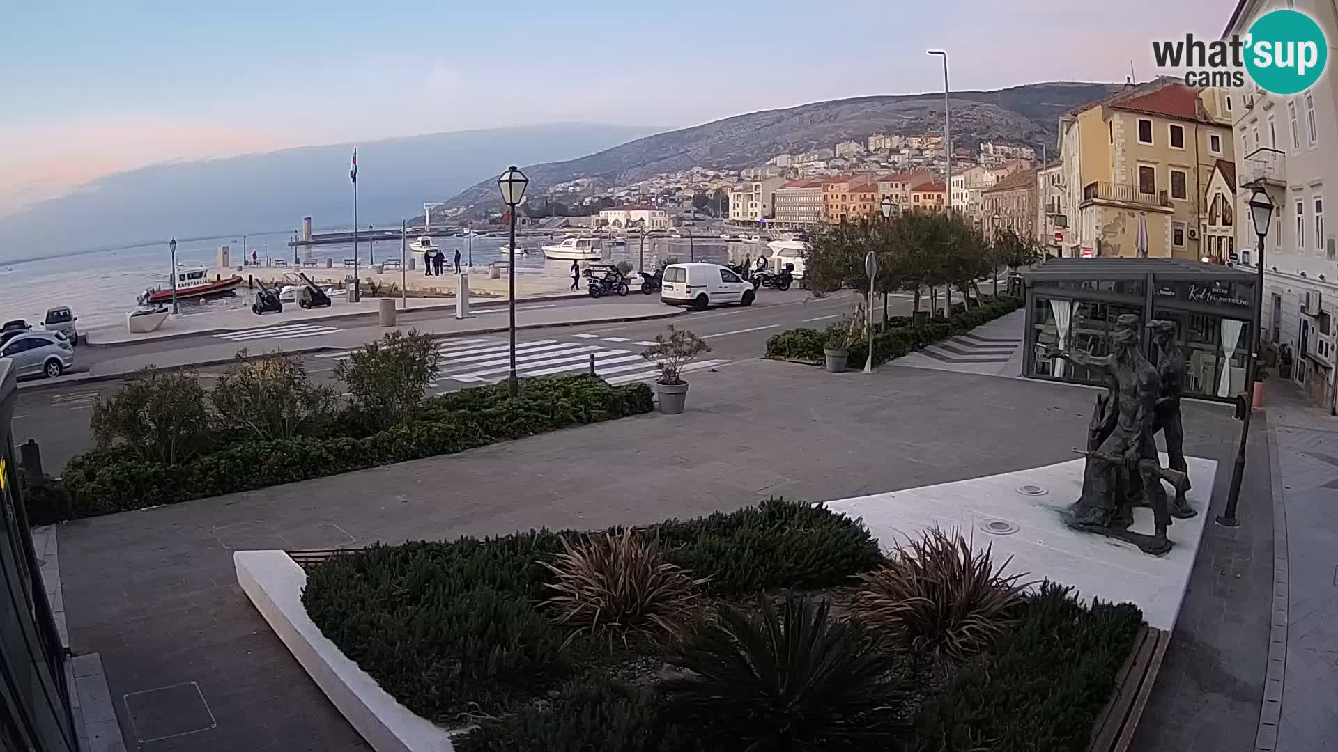 Webcam en vivo Senj riva – paseo marítimo