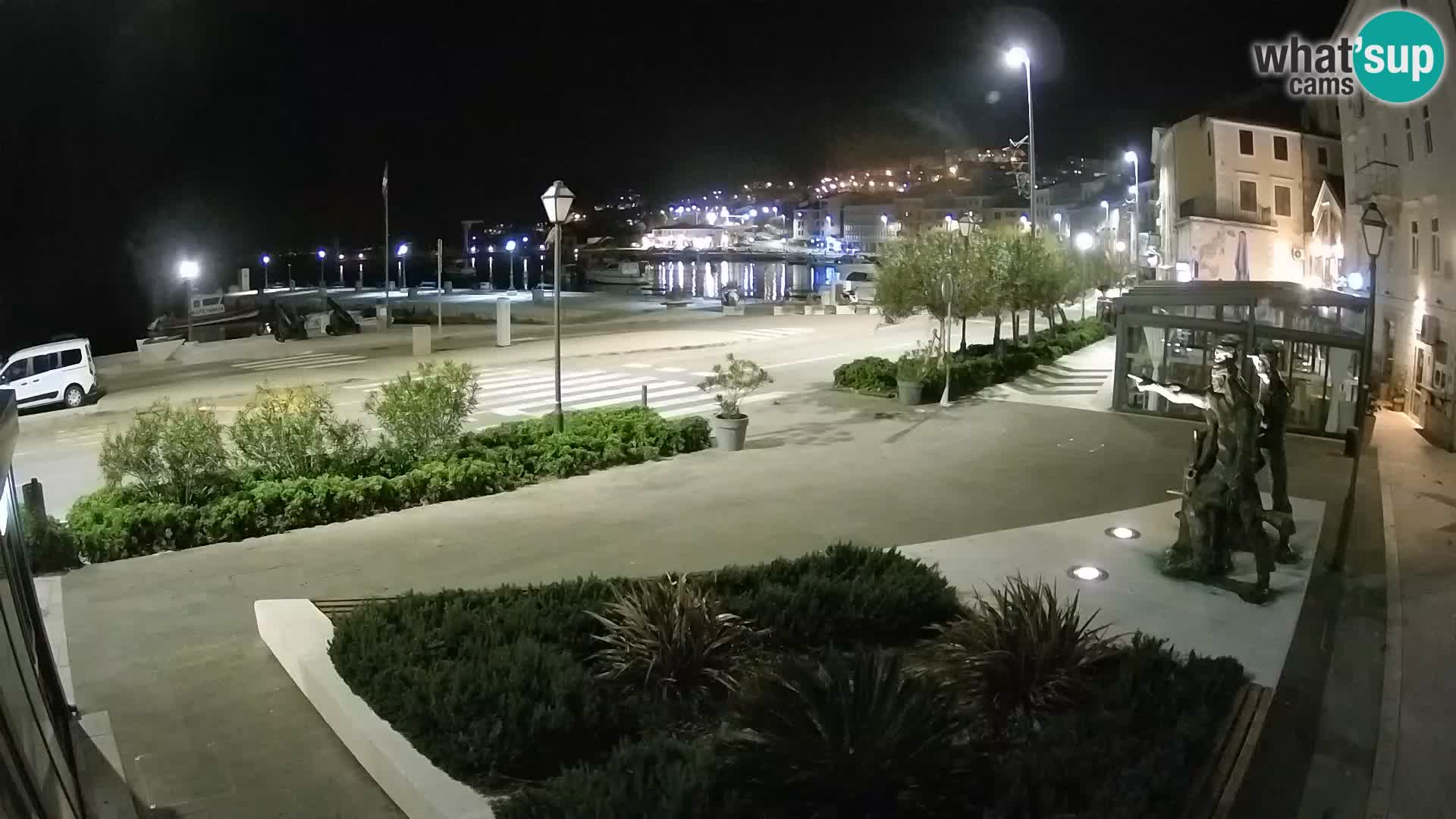 Live webcam Senj riva – seafront – Croatia