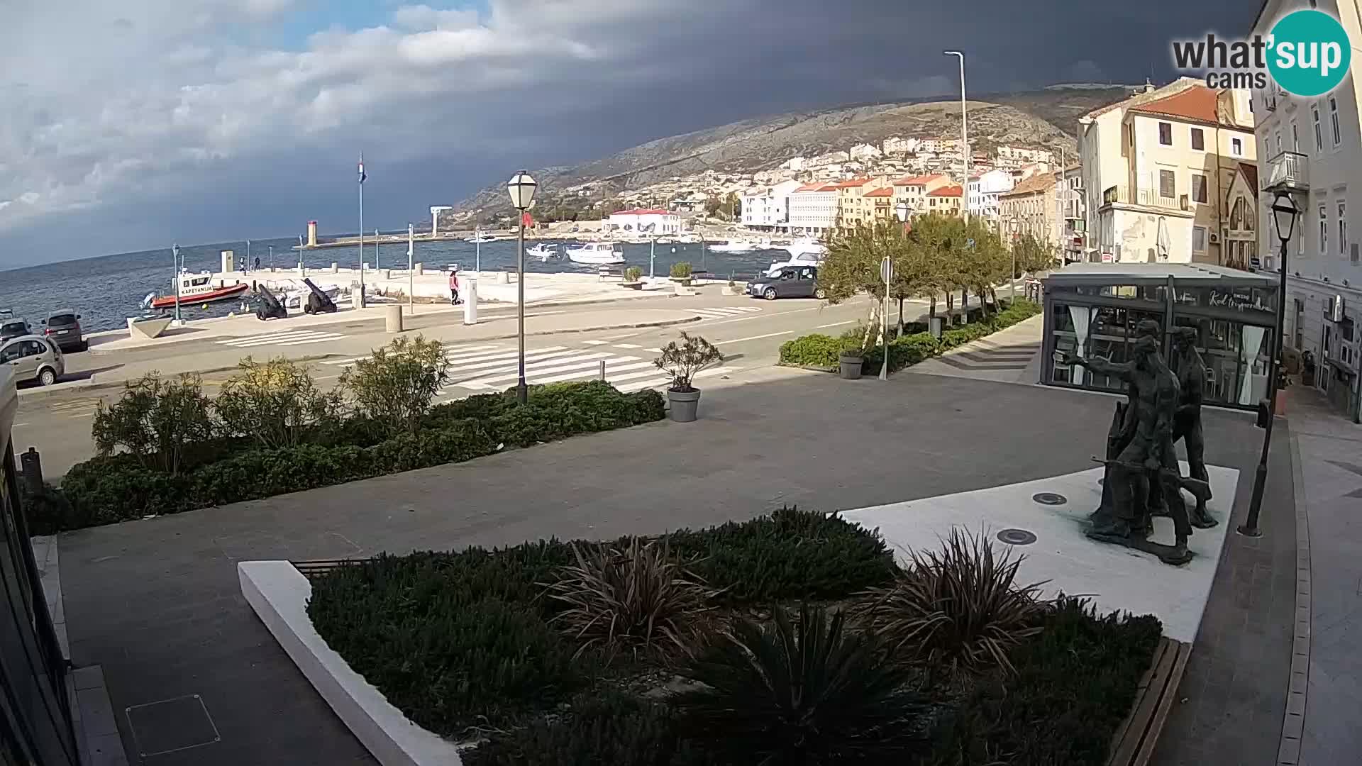 Live webcam Senj riva – seafront – Croatia