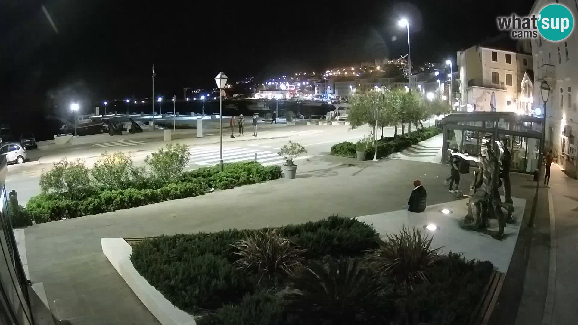 Spletna kamera v živo Senj riva – Hrvaška