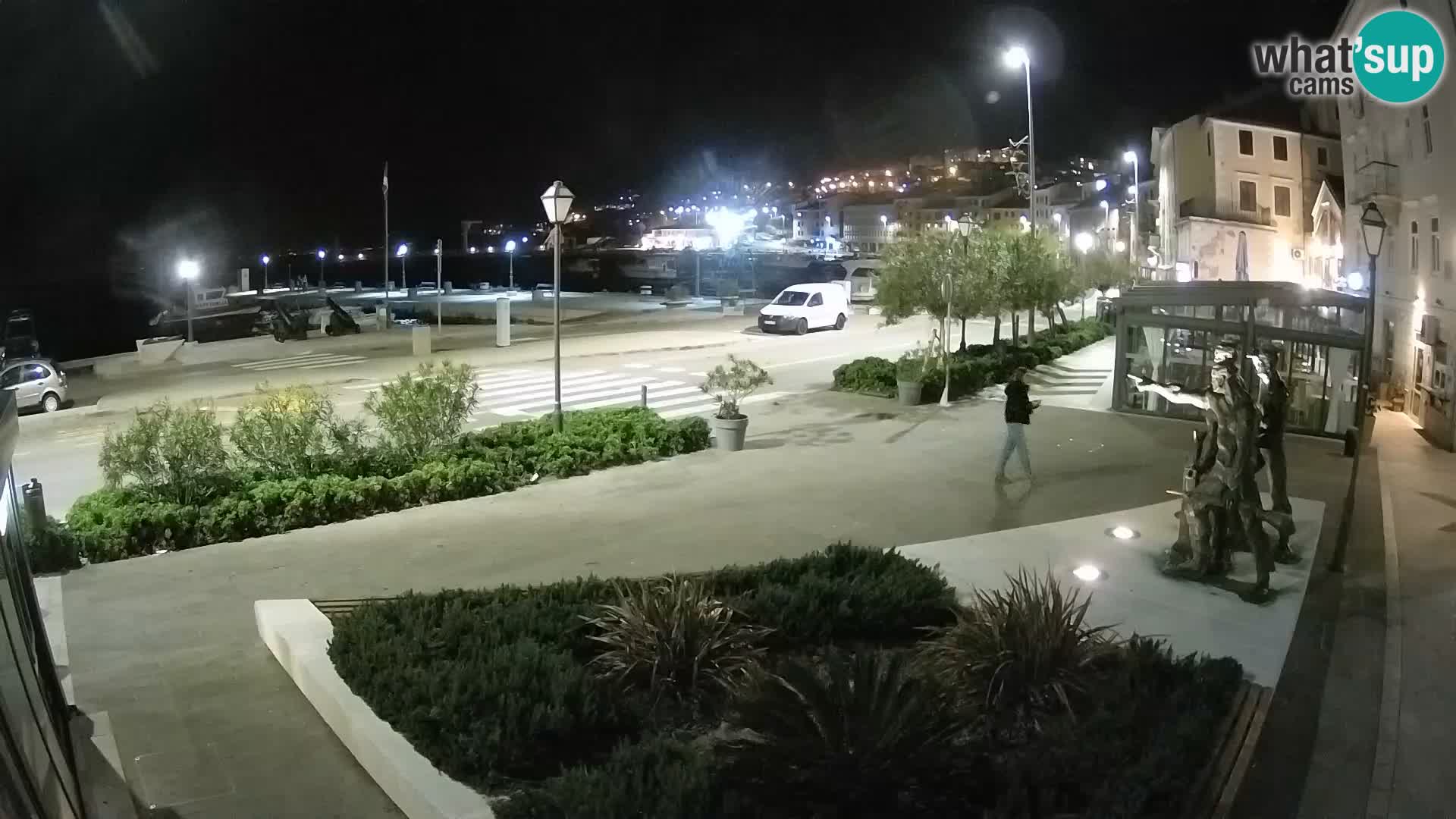 Live webcam Senj riva – seafront – Croatia