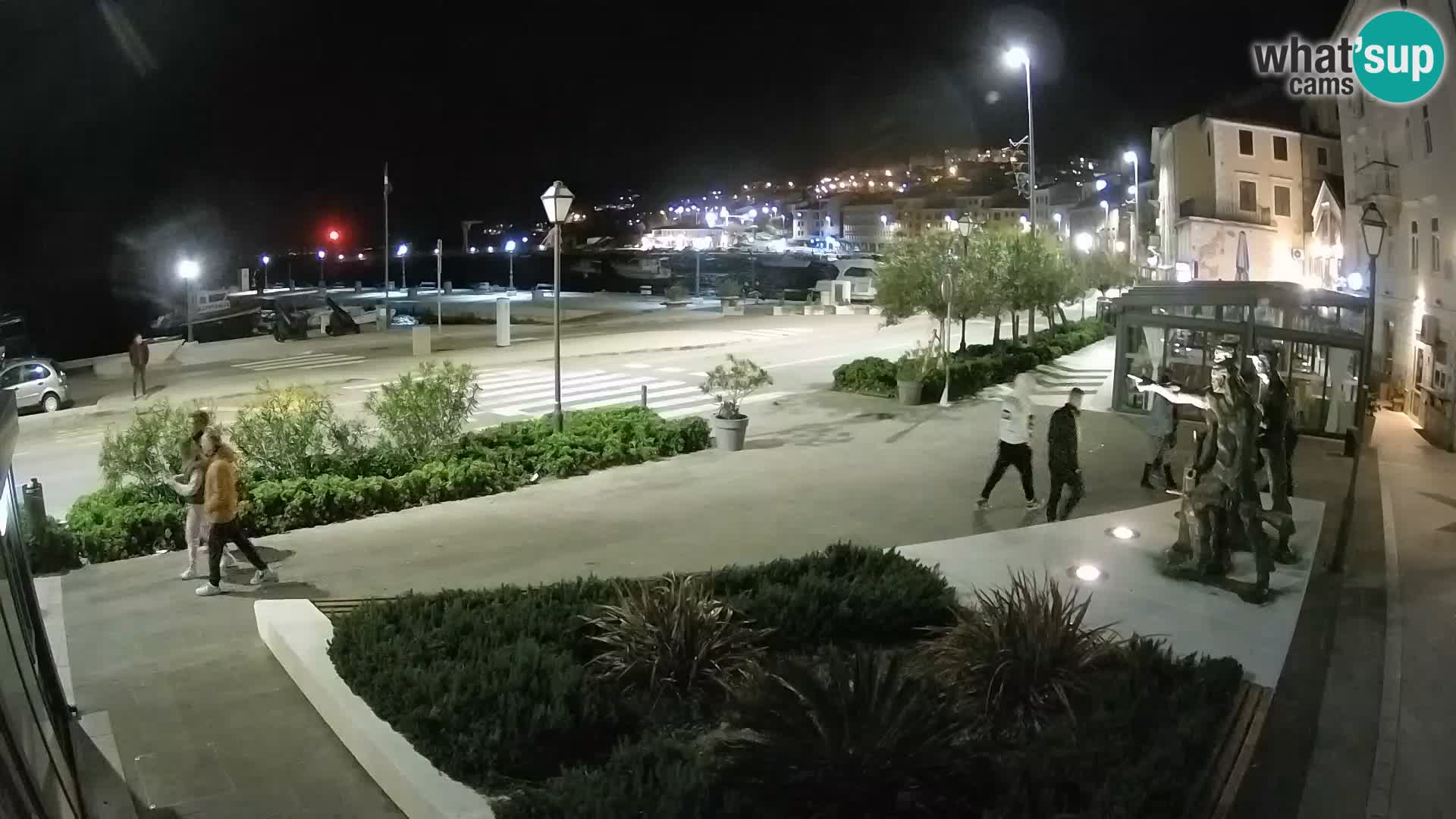 Spletna kamera v živo Senj riva – Hrvaška