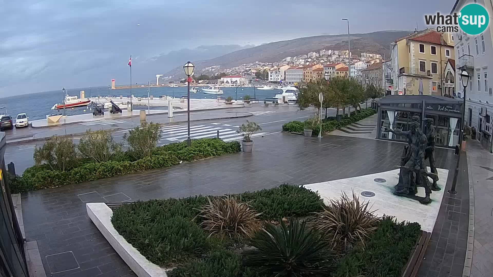 Spletna kamera v živo Senj riva – Hrvaška