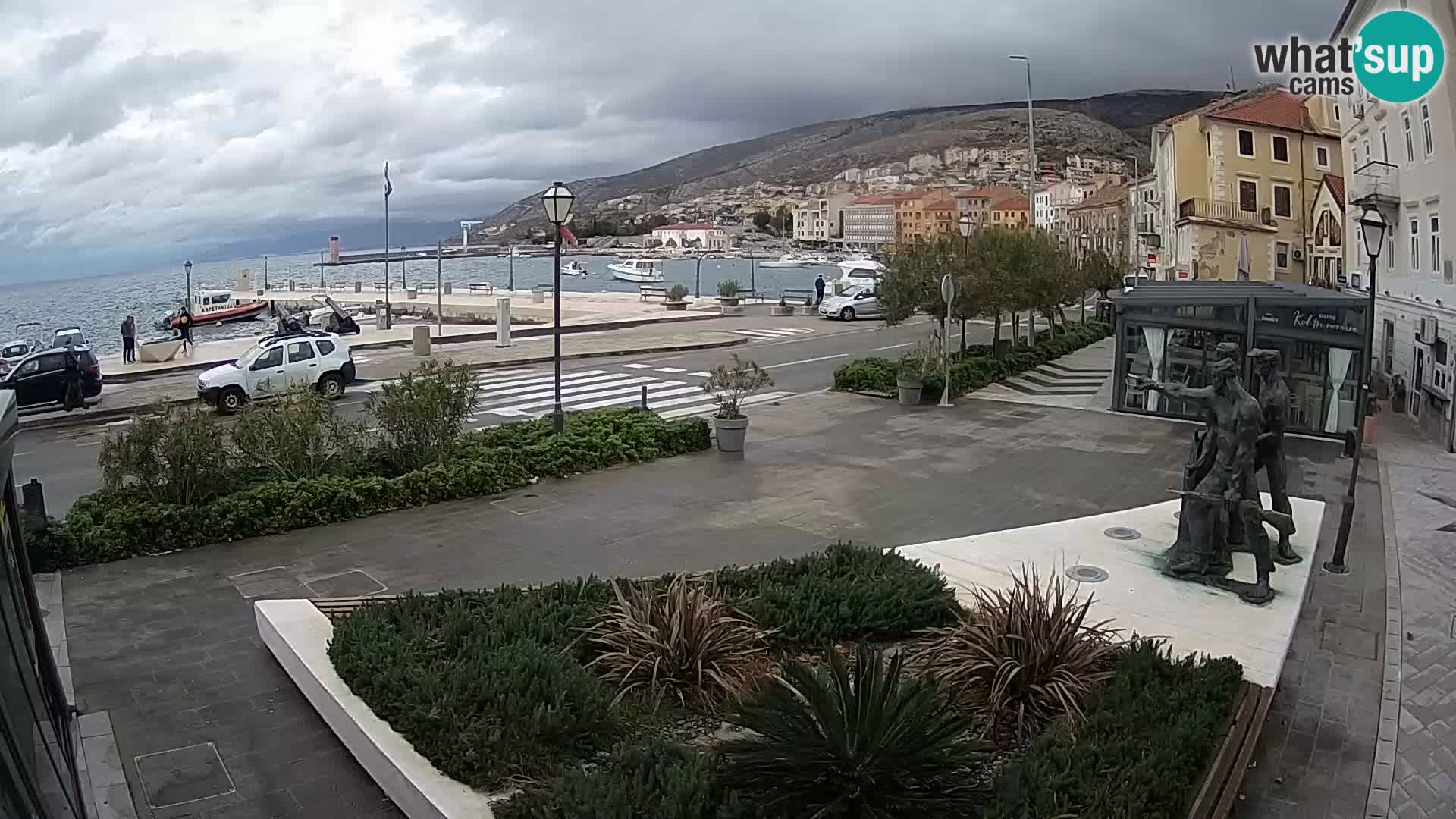 Webcam en vivo Senj riva – paseo marítimo