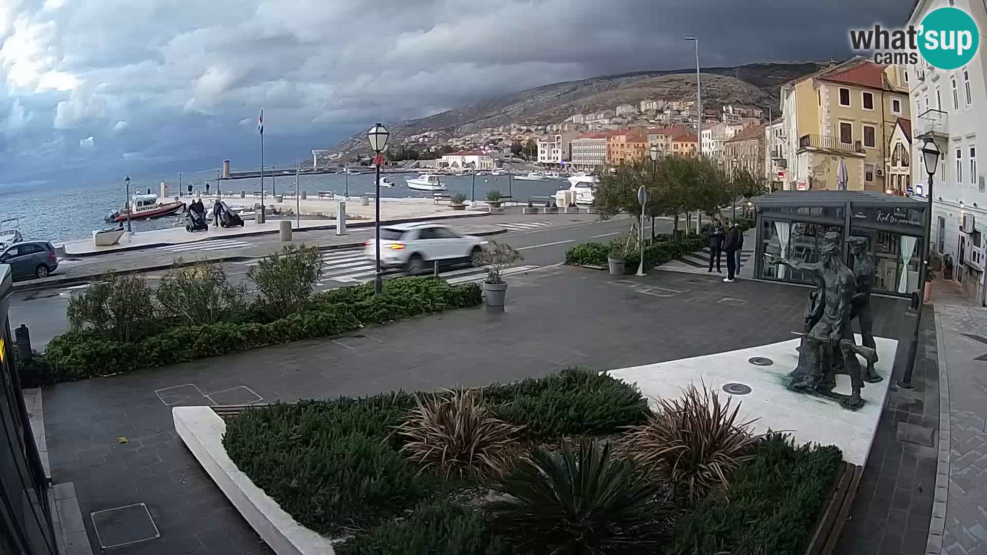 Webcam en vivo Senj riva – paseo marítimo