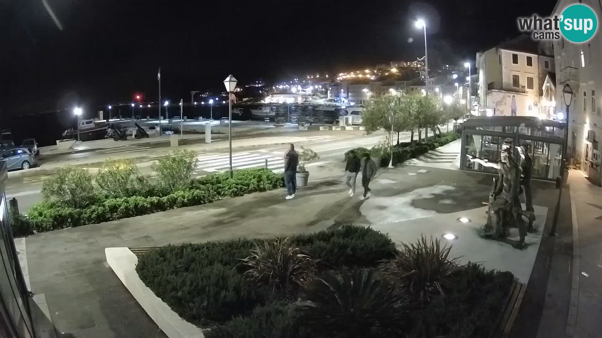 Live webcam Senj riva – seafront – Croatia