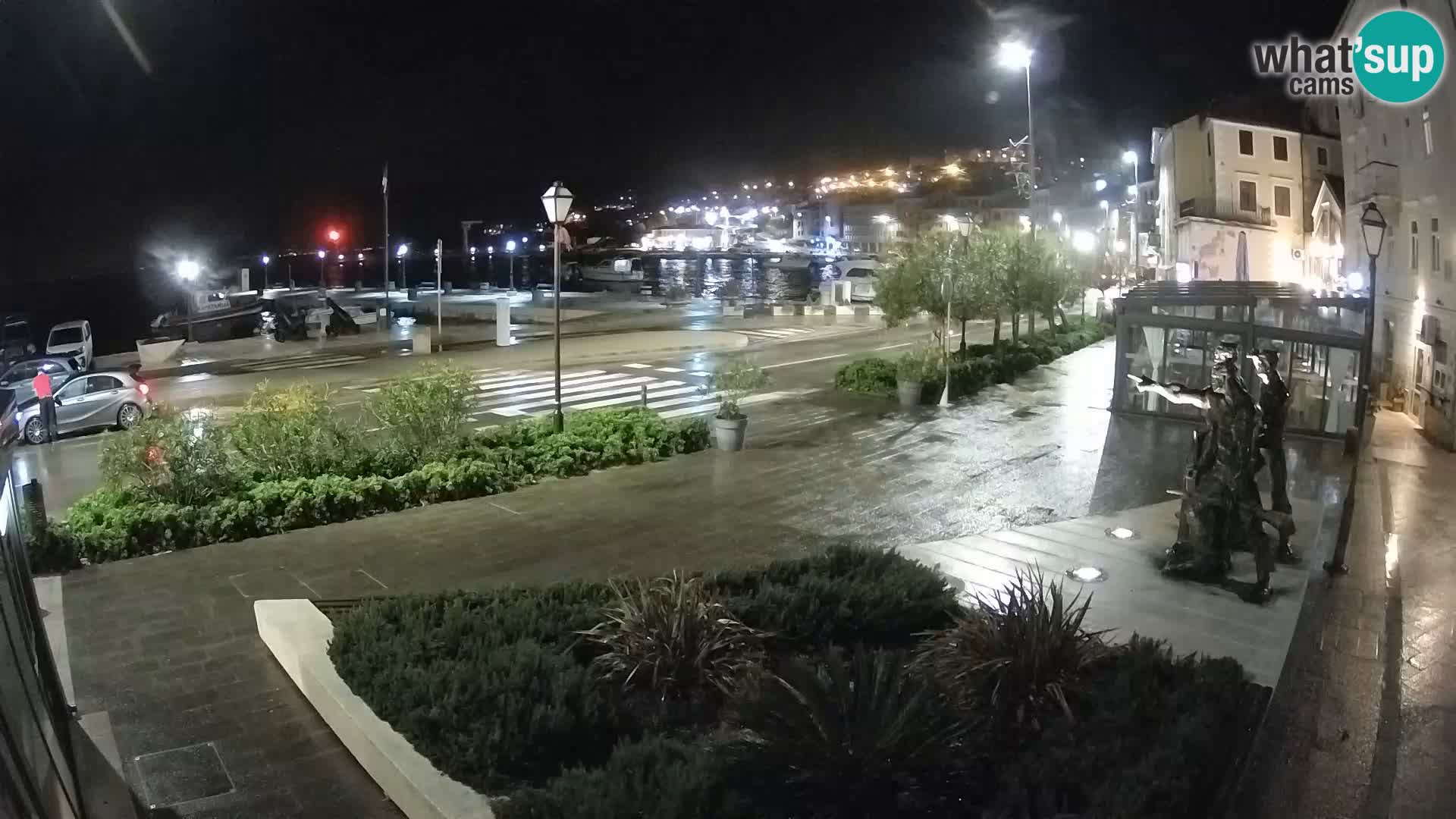 Live-Webcam Senj Riva – direkt am Meer – Kroatien