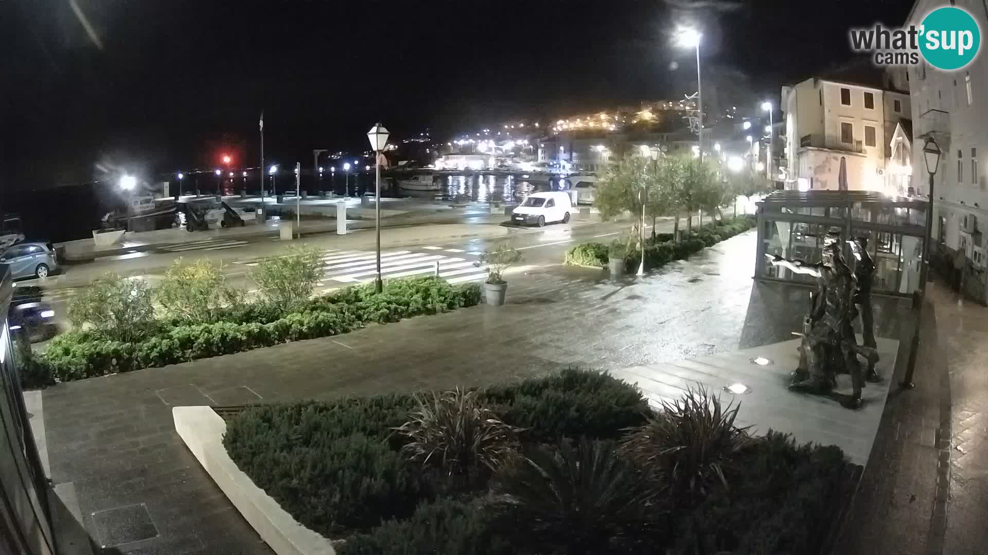 Spletna kamera v živo Senj riva – Hrvaška