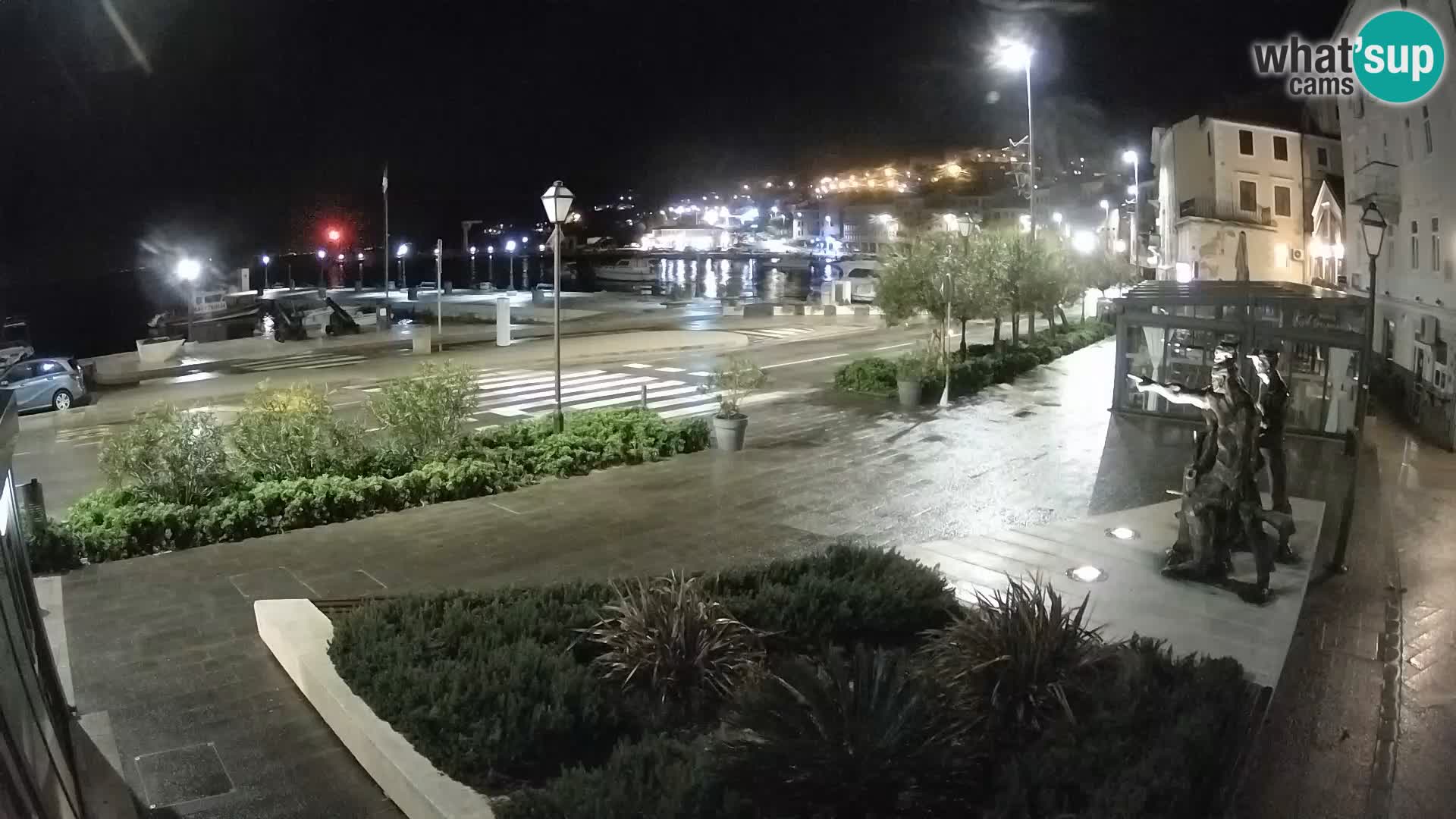 Live-Webcam Senj Riva – direkt am Meer – Kroatien