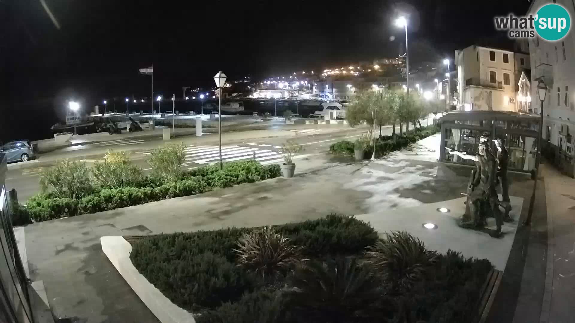 Live webcam Senj riva – seafront – Croatia