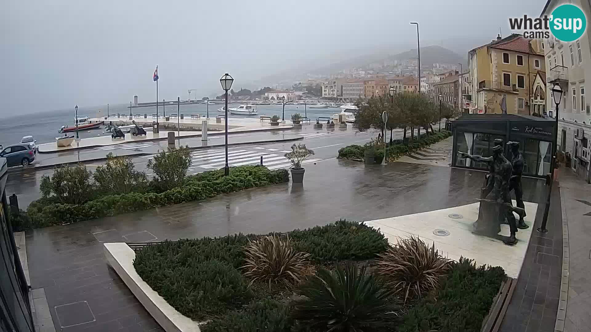 Live-Webcam Senj Riva – direkt am Meer – Kroatien