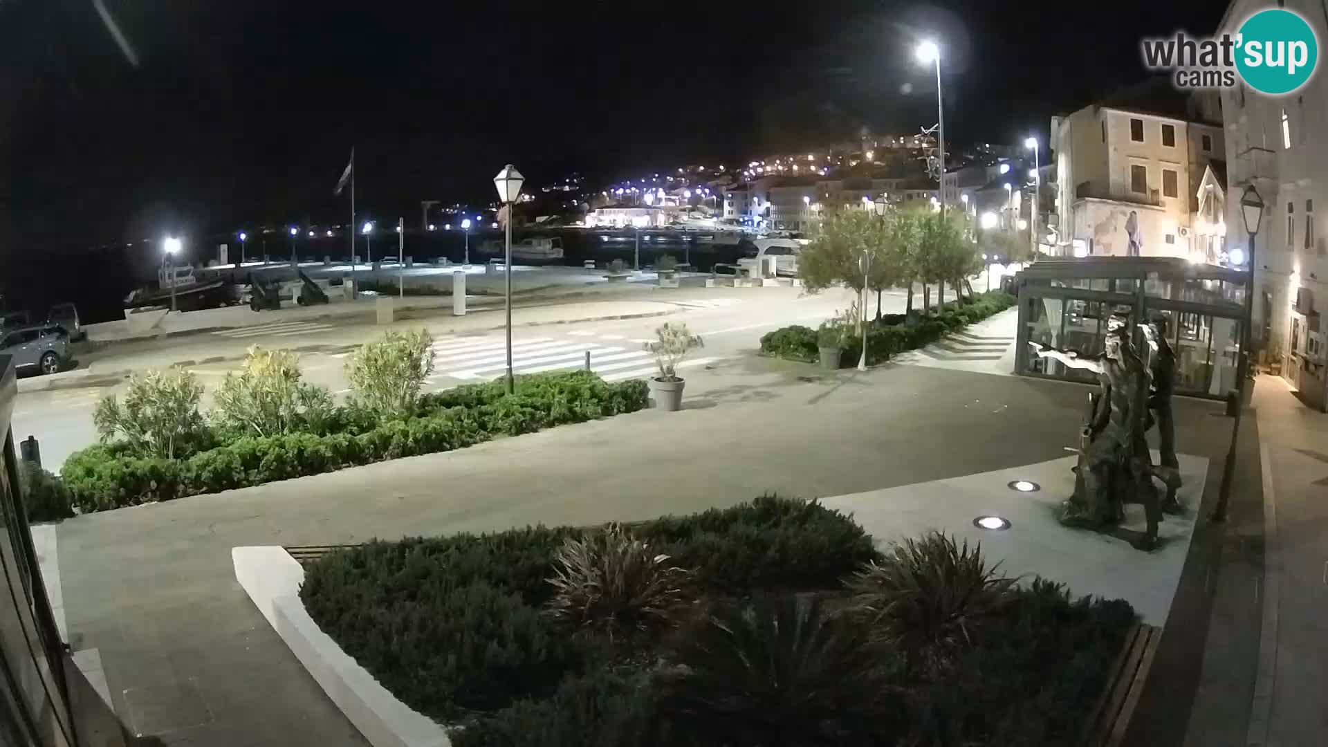 Live webcam Senj riva – fronte mare