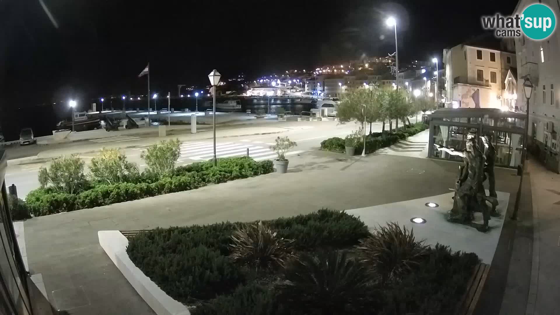 Live-Webcam Senj Riva – direkt am Meer – Kroatien