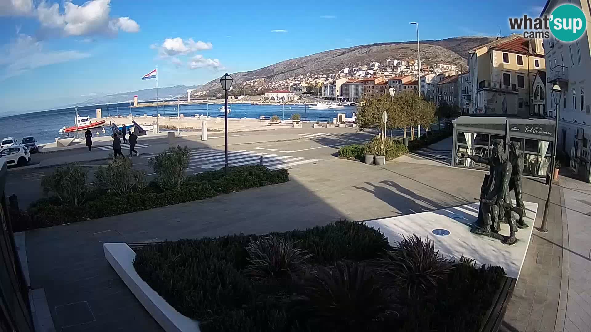 Webcam en direct Senj Riva – front de mer