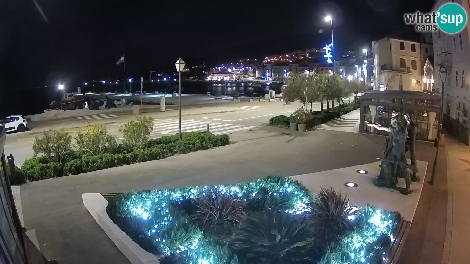 Live webcam Senj riva – seafront – Croatia
