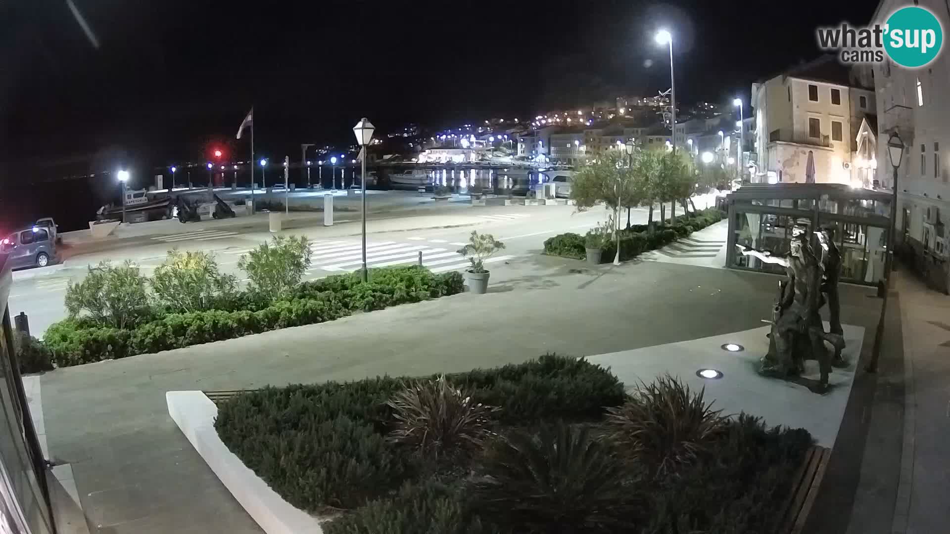 Live-Webcam Senj Riva – direkt am Meer – Kroatien