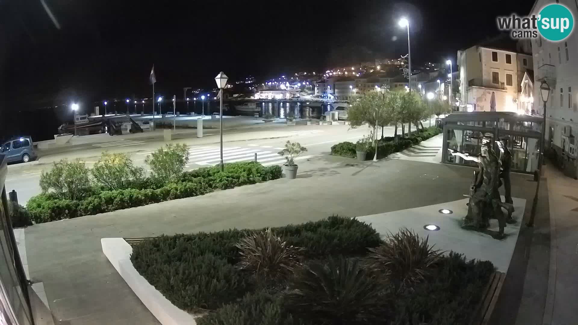 Spletna kamera v živo Senj riva – Hrvaška