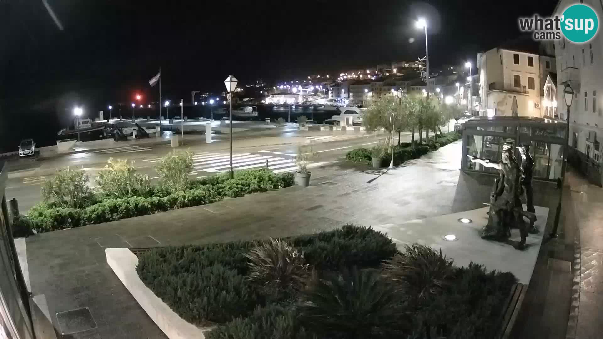 Spletna kamera v živo Senj riva – Hrvaška