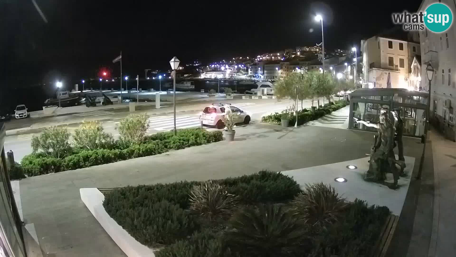 Live webcam Senj riva – fronte mare