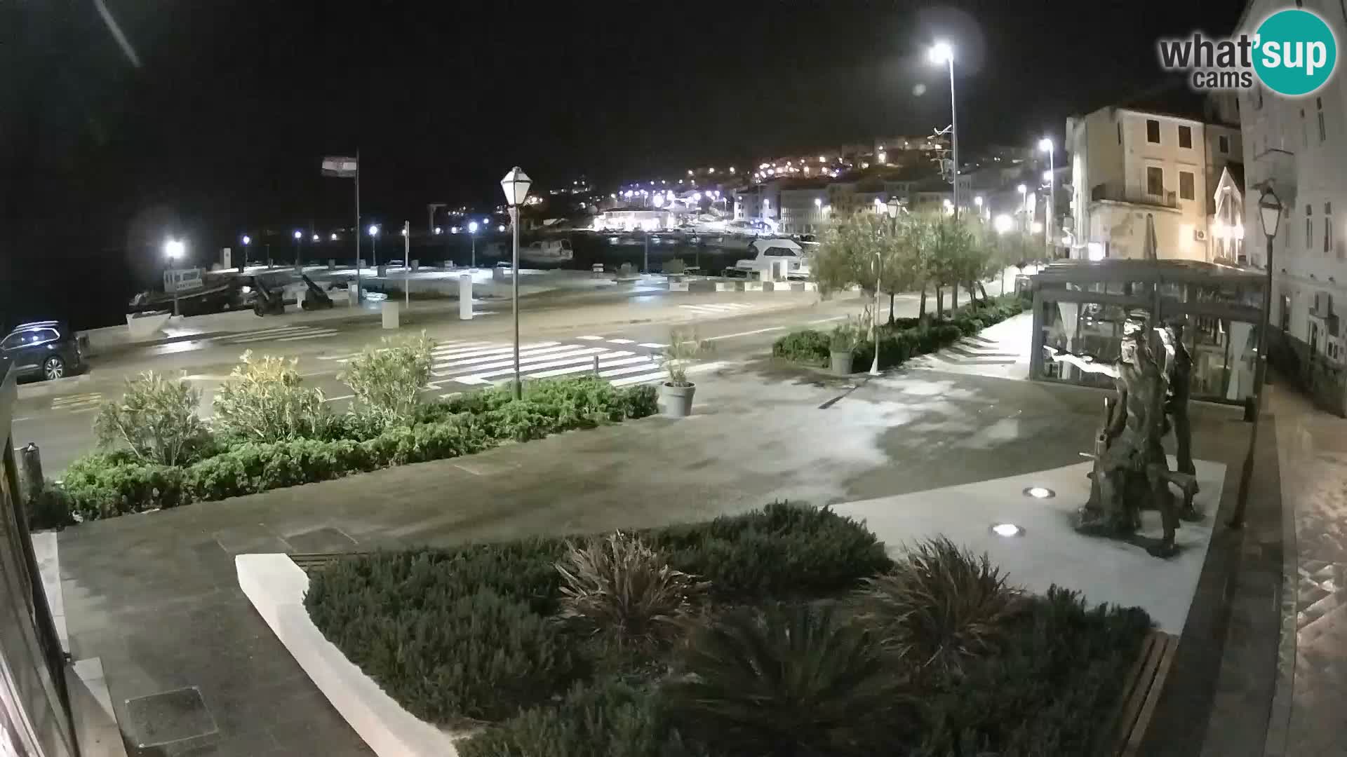 Spletna kamera v živo Senj riva – Hrvaška