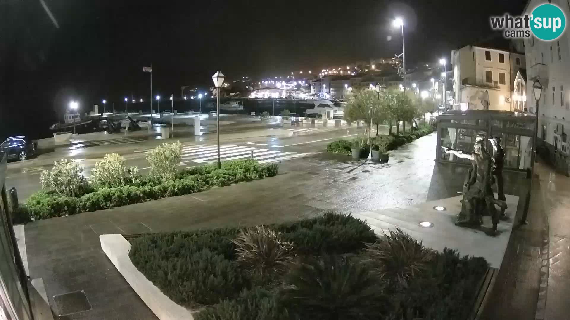 Live webcam Senj riva – fronte mare