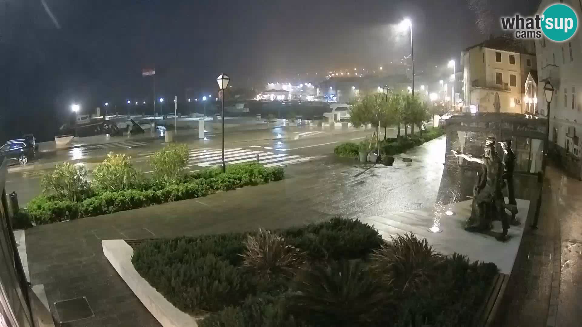 Webcam en vivo Senj riva – paseo marítimo