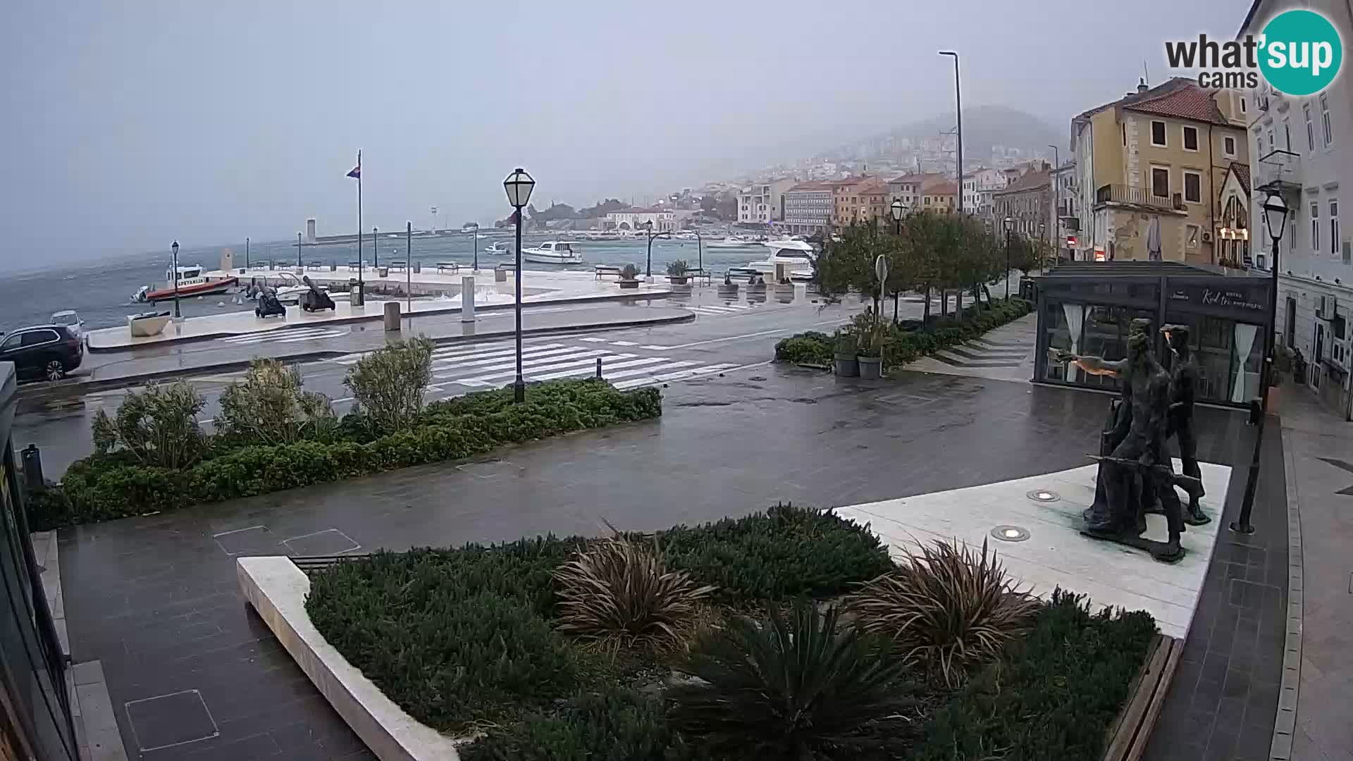 Webcam en vivo Senj riva – paseo marítimo