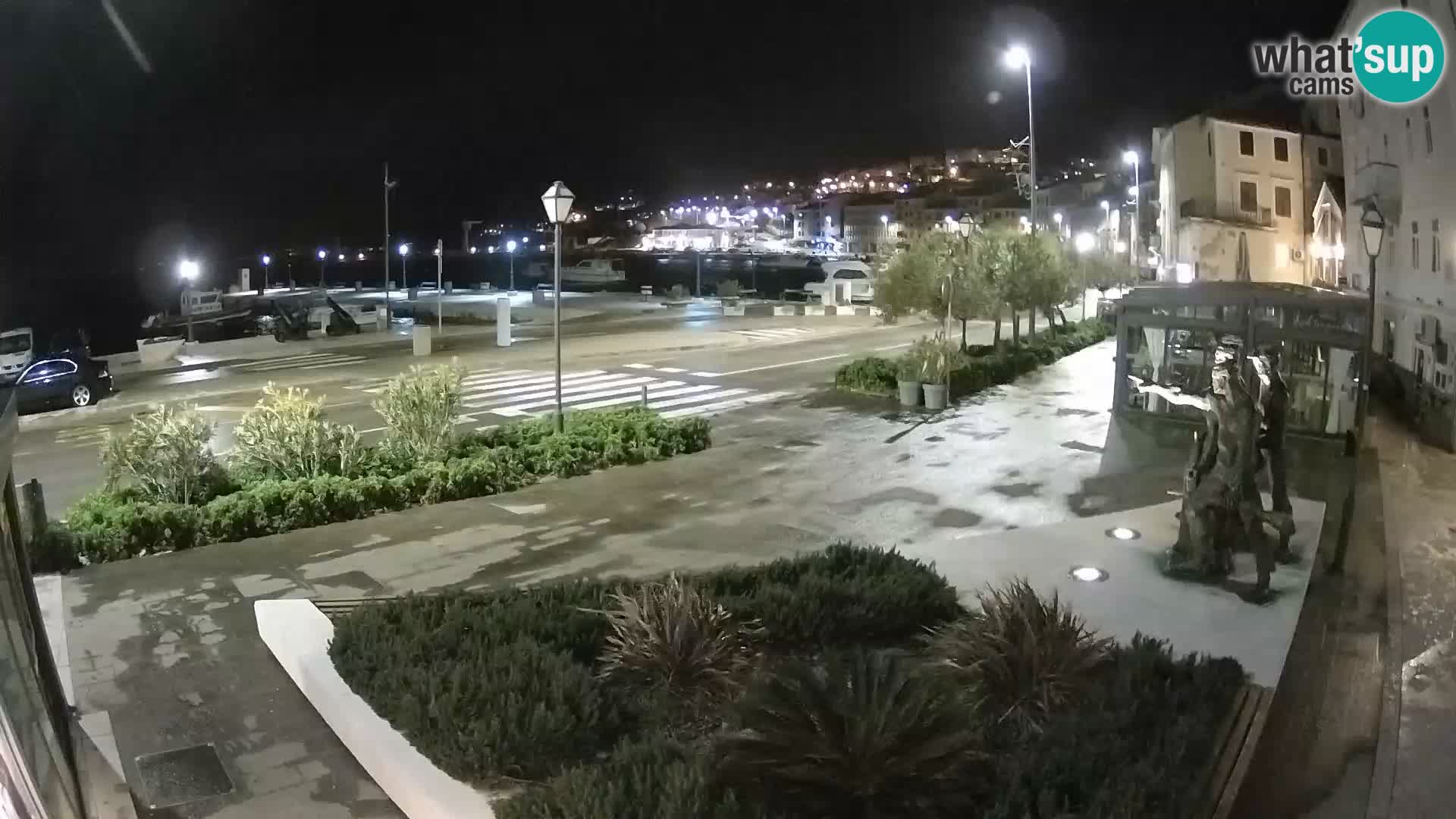 Live-Webcam Senj Riva – direkt am Meer – Kroatien