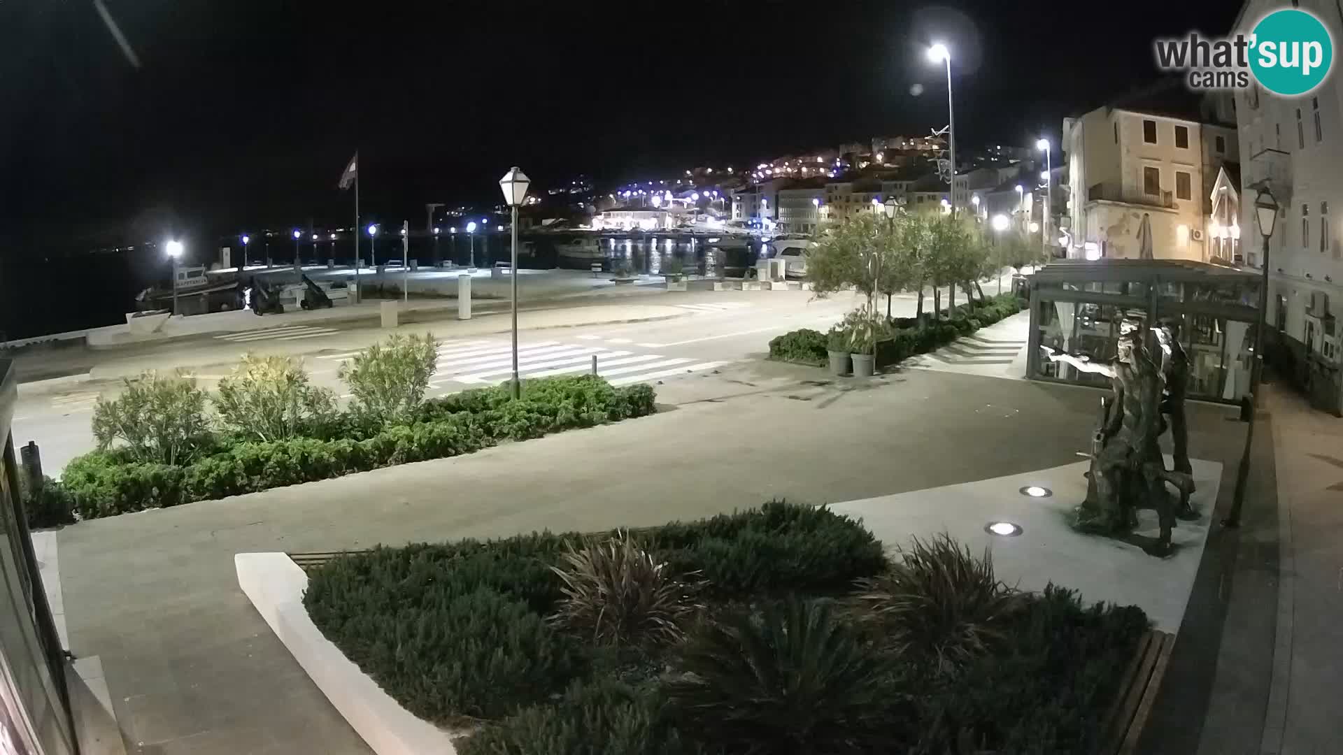 Webcam en vivo Senj riva – paseo marítimo