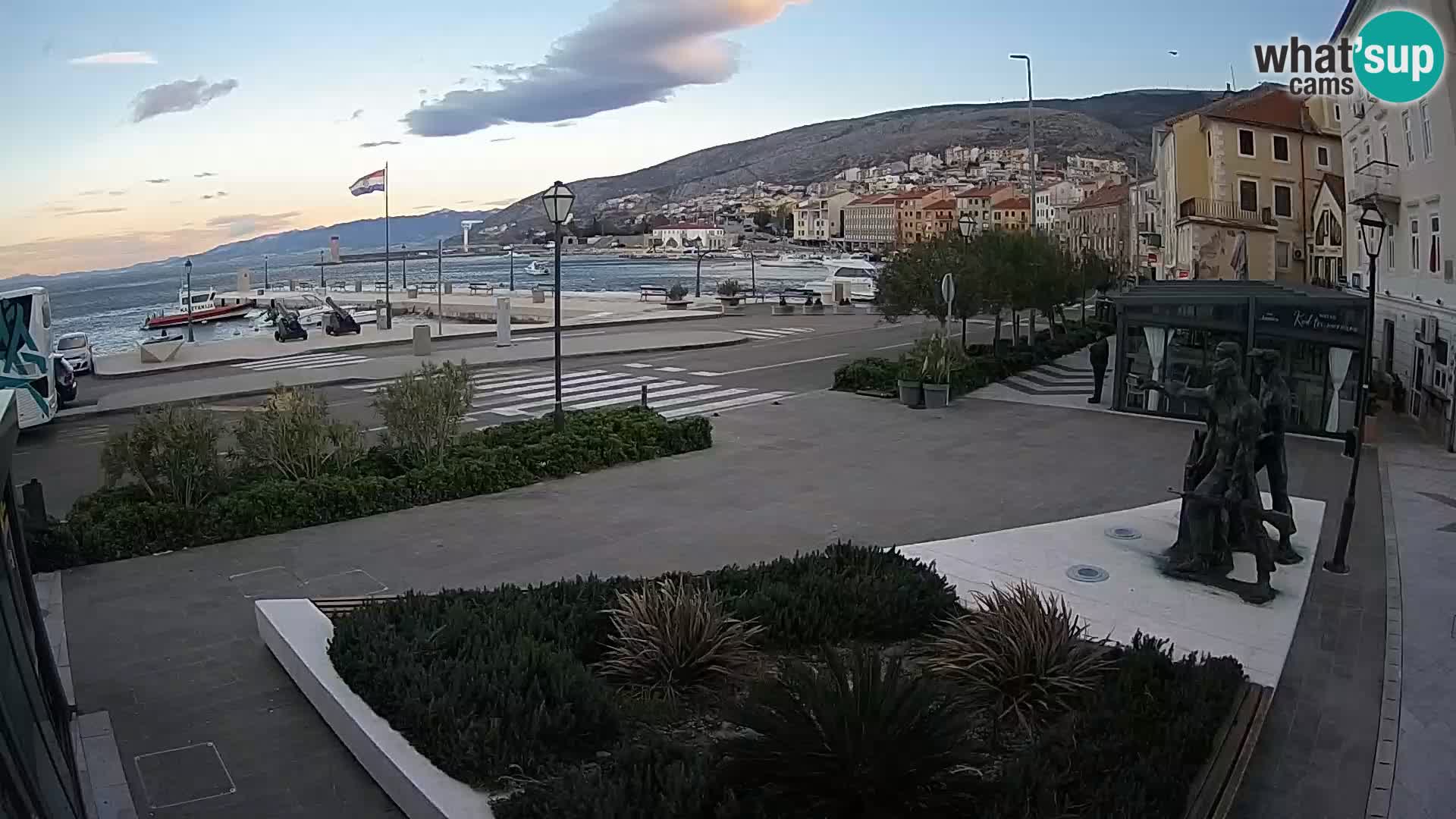 Webcam en direct Senj Riva – front de mer