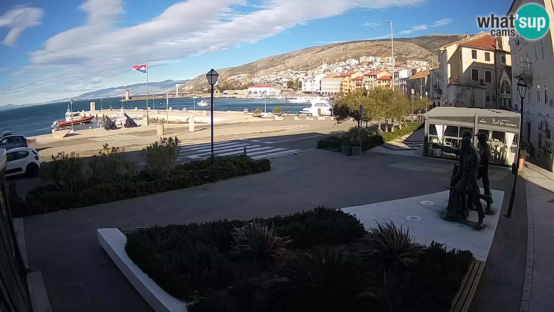 Webcam en vivo Senj riva – paseo marítimo
